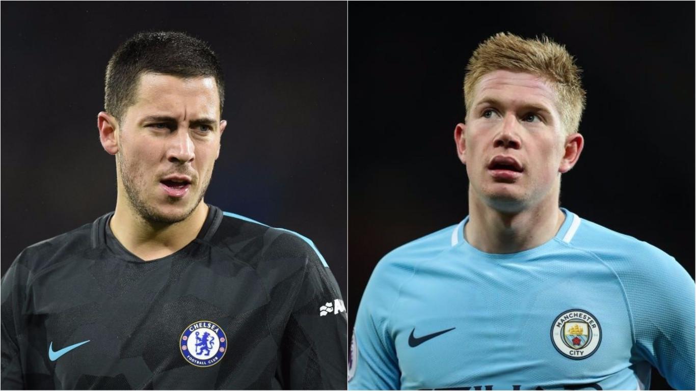 Chelsea news: Eden Hazard urges Kevin De Bruyne to win the Premier