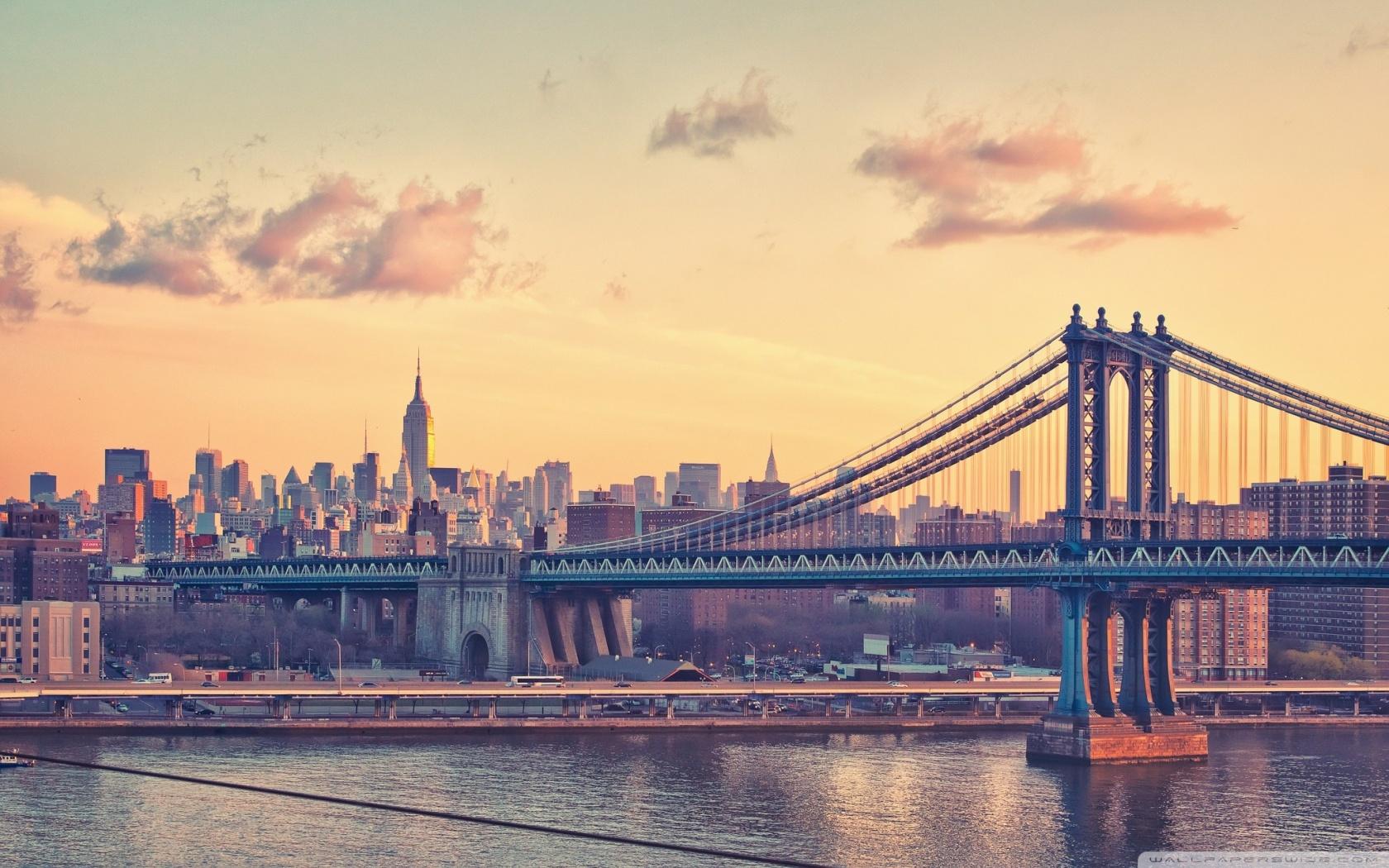 New york bridge wallpaperx1050