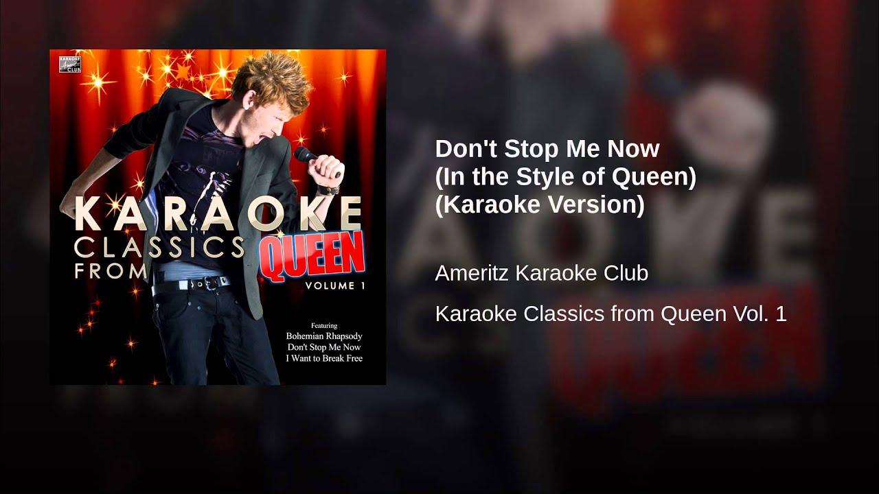 Don't Stop Me Now (In the Style of Queen) (Karaoke Version)