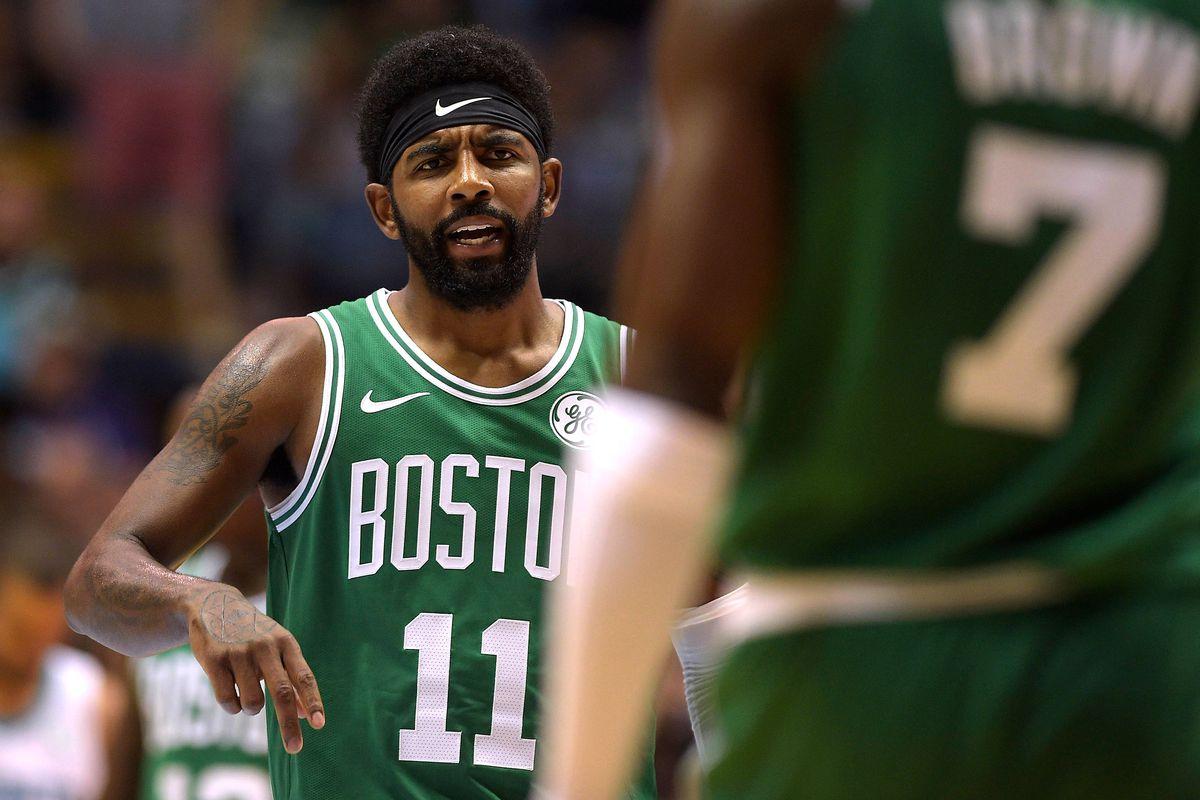 Celtics Practice Report: Kyrie Irving discusses his announcement