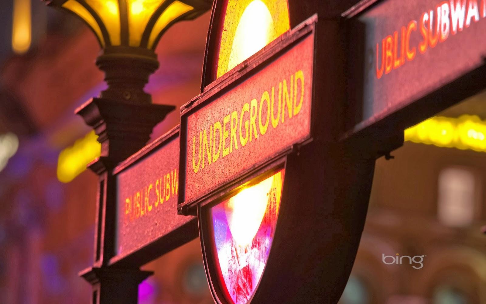 hd wallpaper: Bing wallpaper sign, London, UK full