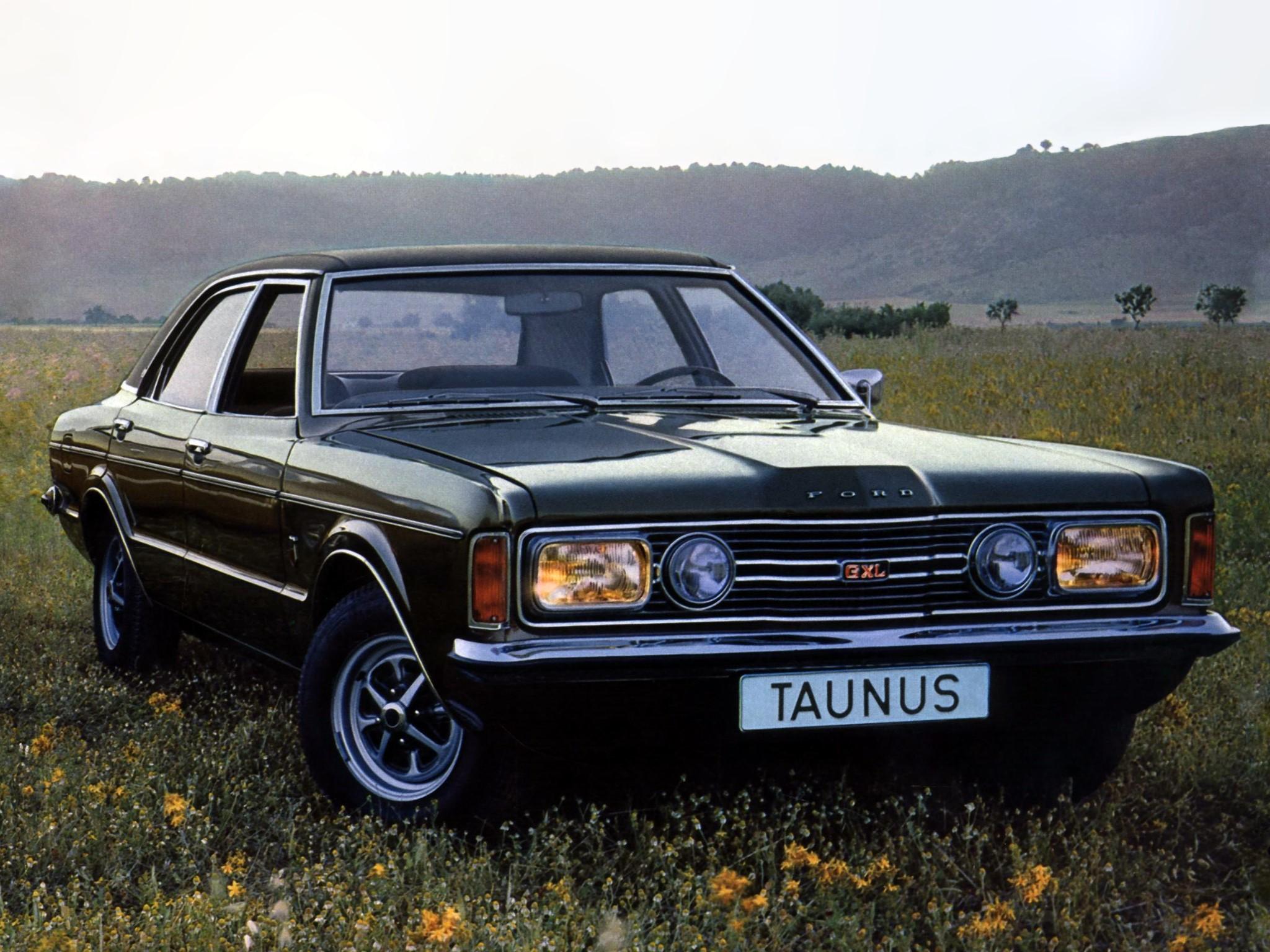 Ford Taunus GXL Sedan (TC) '1971–73