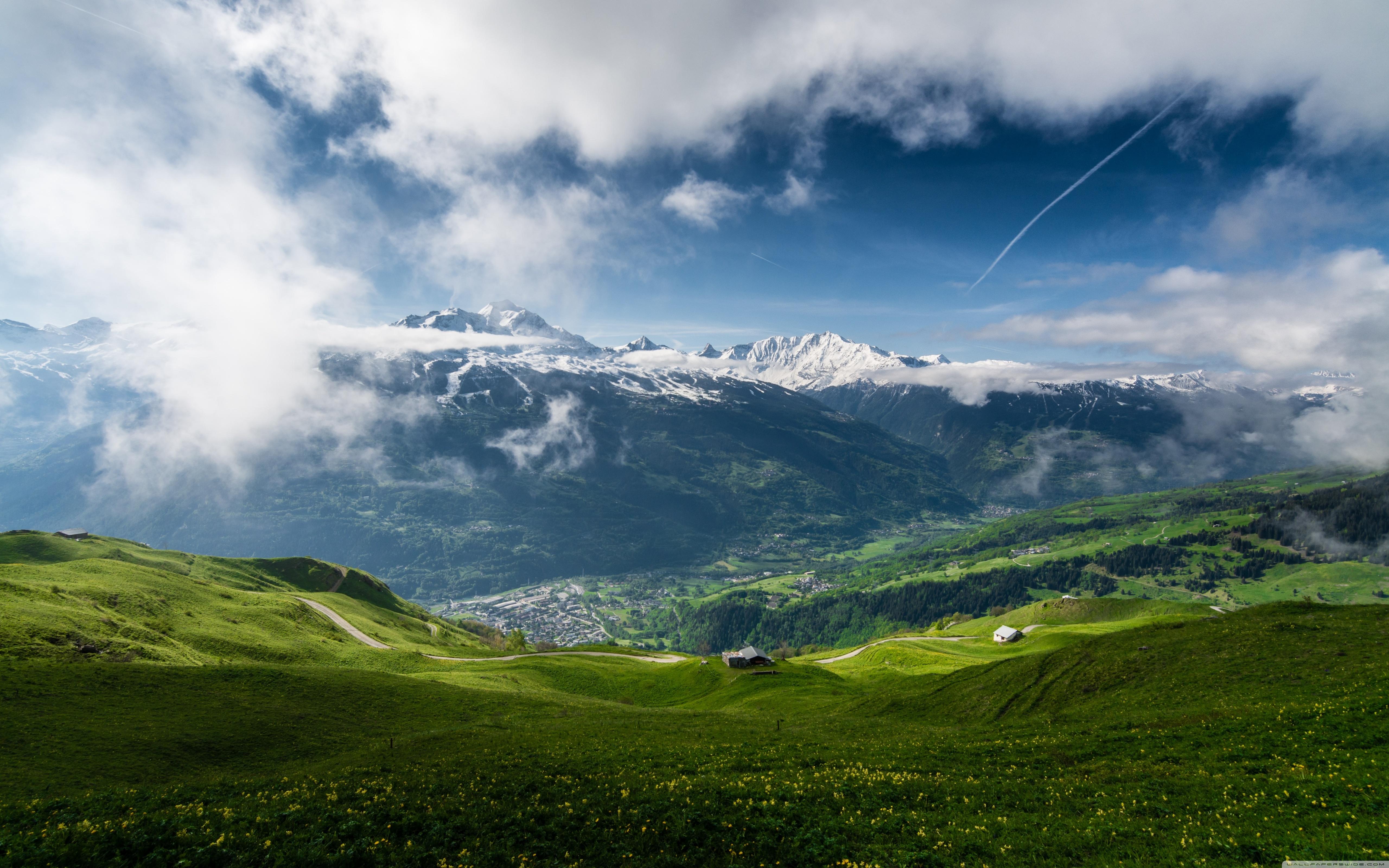 Spring Mountain Landscape ❤ 4K HD Desktop Wallpaper for 4K Ultra HD