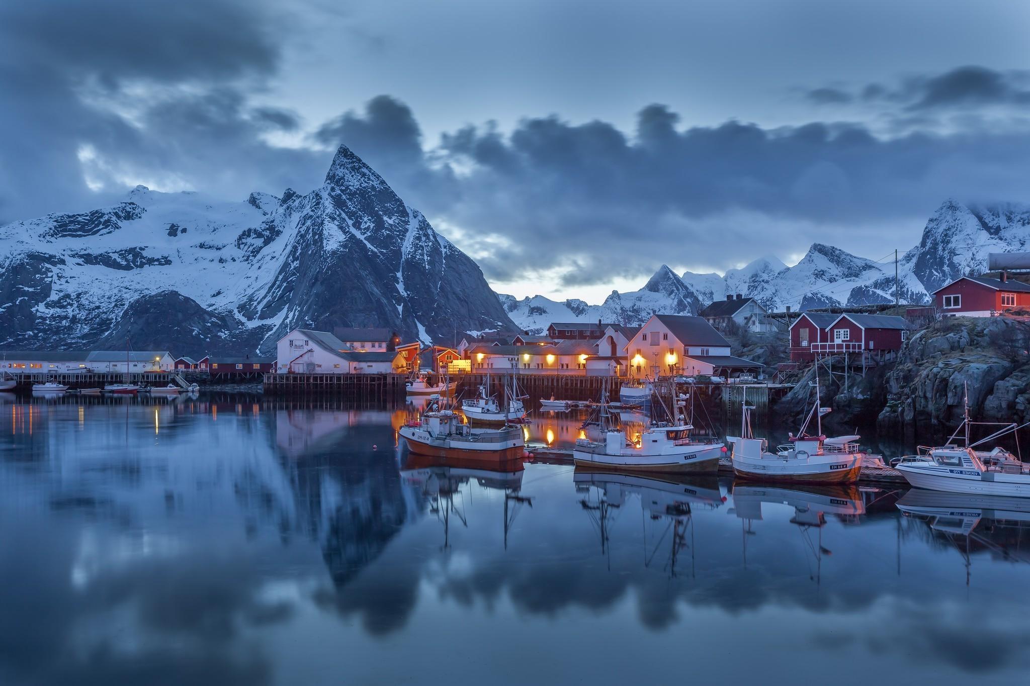 Norway, Mountain, Landscape Wallpaper HD / Desktop and Mobile