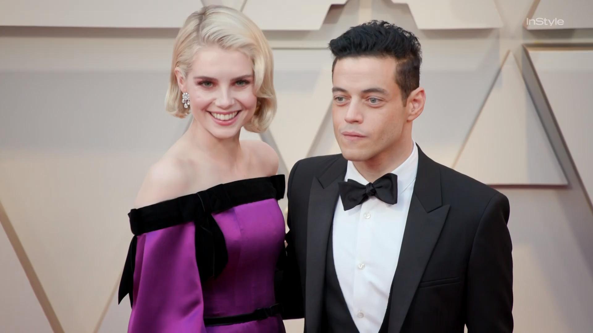 Rami Malek and Lucy Boynton Shared the Most Passionate Kiss