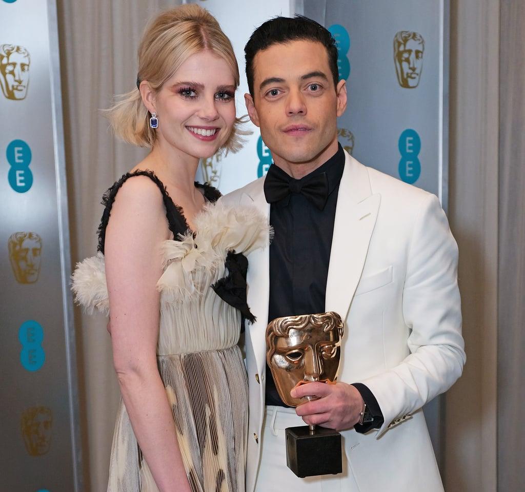 Lucy Boynton and Rami Malek Picture Together