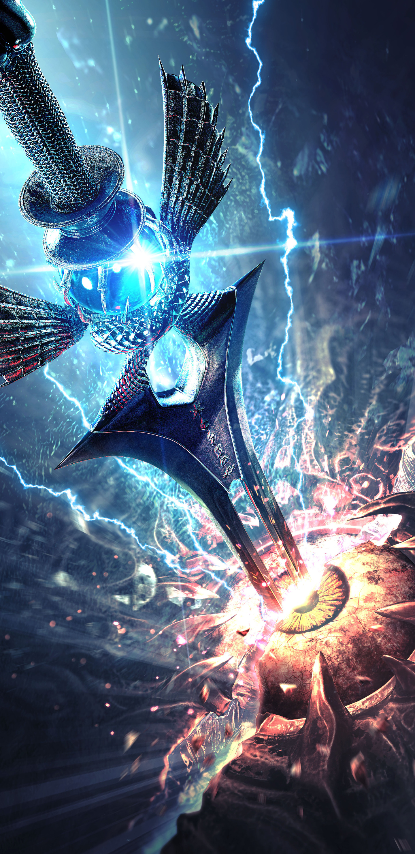 Soulcalibur 6 2018 Game Poster Samsung Galaxy Note 9, 8, S9