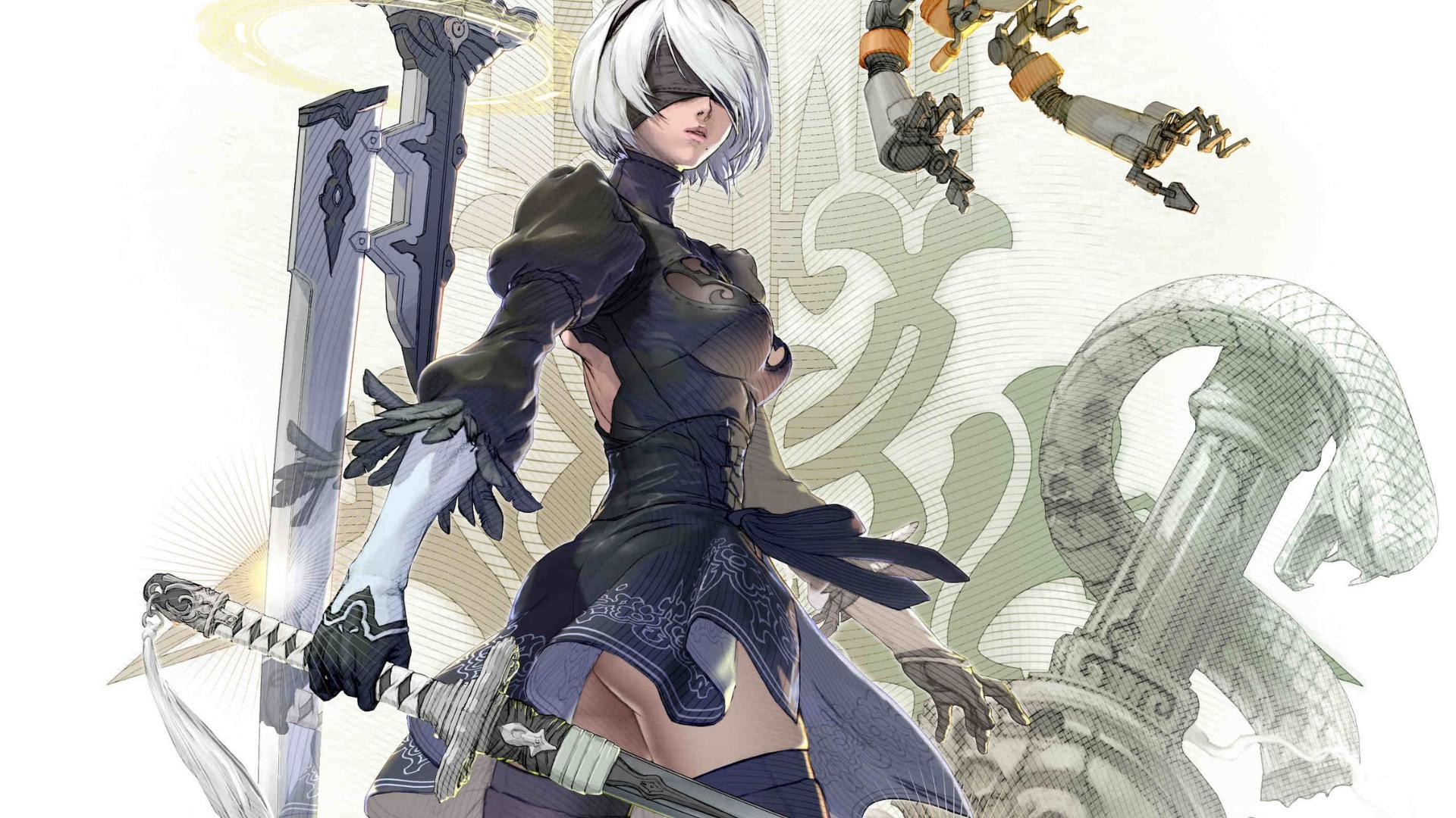 Soul Calibur 6 from Nier Automata Wallpaper x 1080