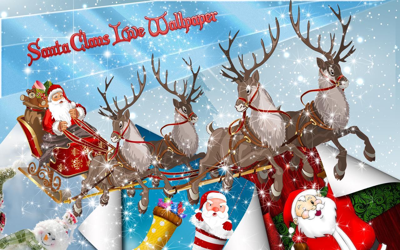 Santa Claus Live Wallpaper for Android