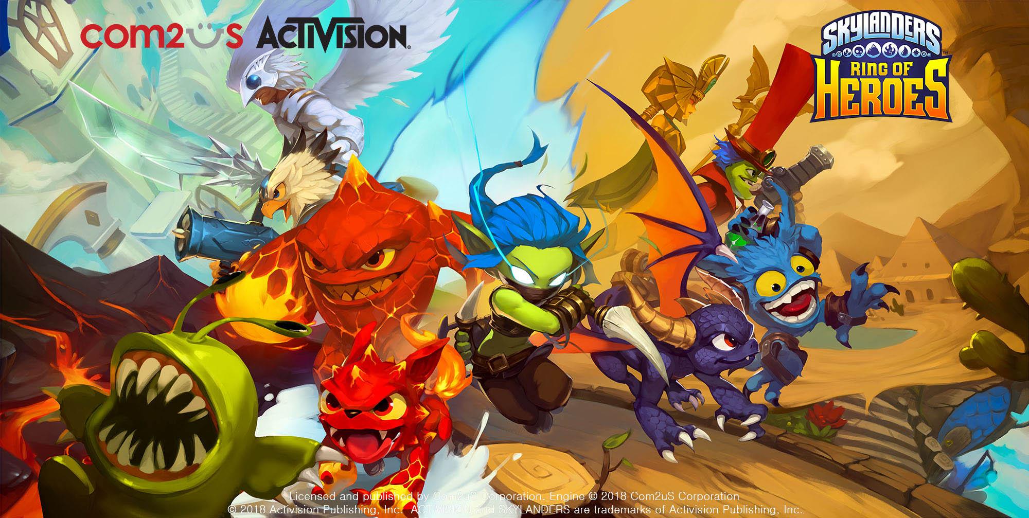 Ring Of Heroes To Be Released In October By Spyro Skylanders