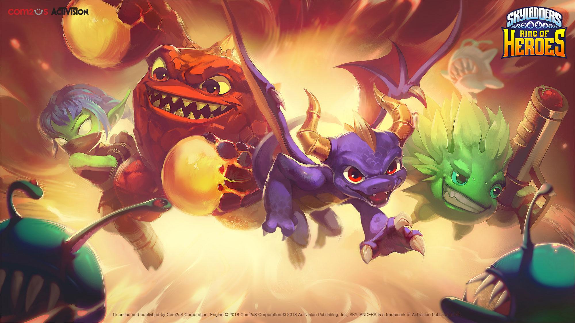 Back and Ready to Battle: Skylanders™ Ring of Heroes Launches