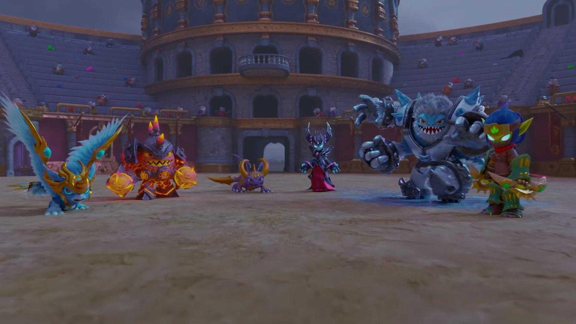 skylanders ring of heroes characters