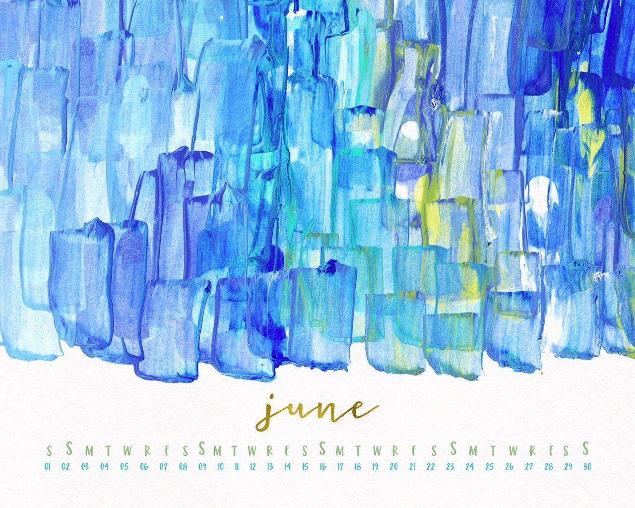 Free June 2019 HD Calendar Wallpaper Calendars Printable