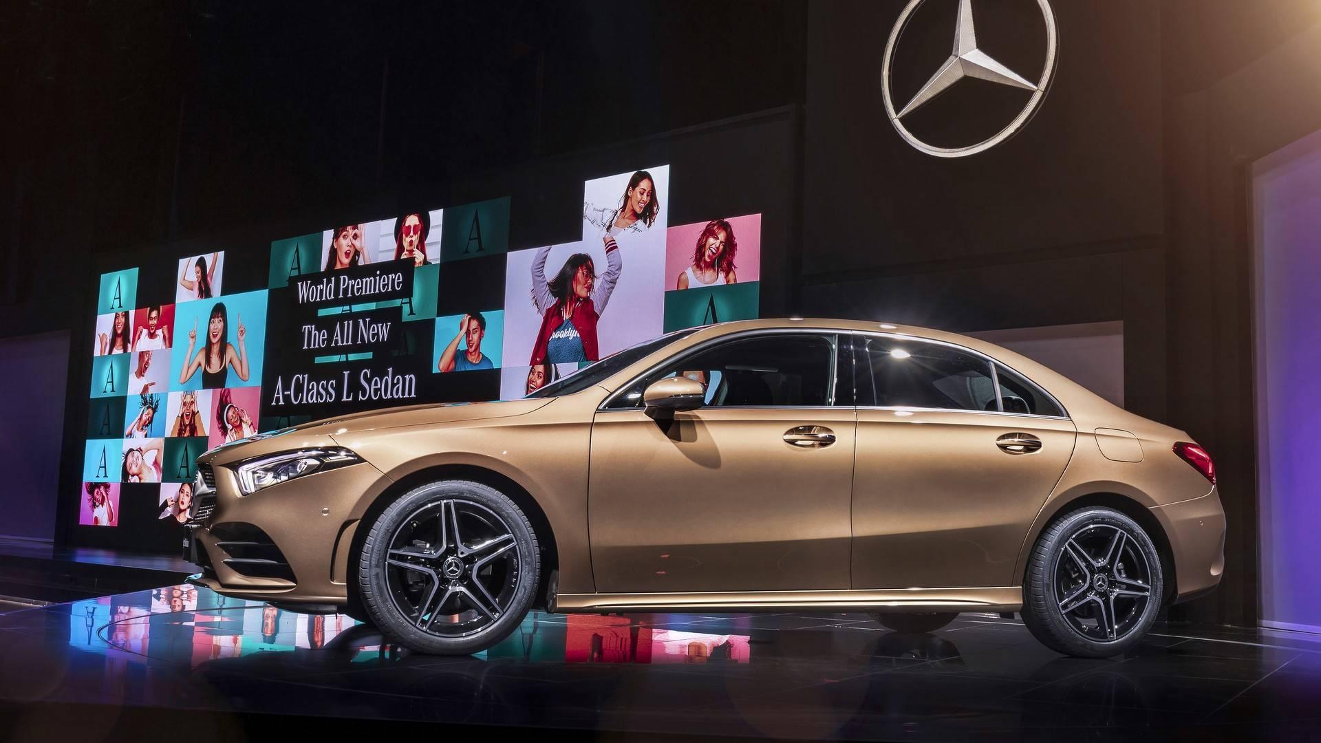 Mercedes A Class Saloon Debuts In China