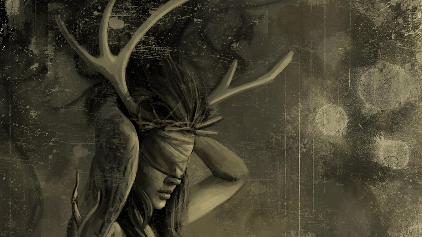 True Detective wallpaper 1366x768 (laptop) desktop background