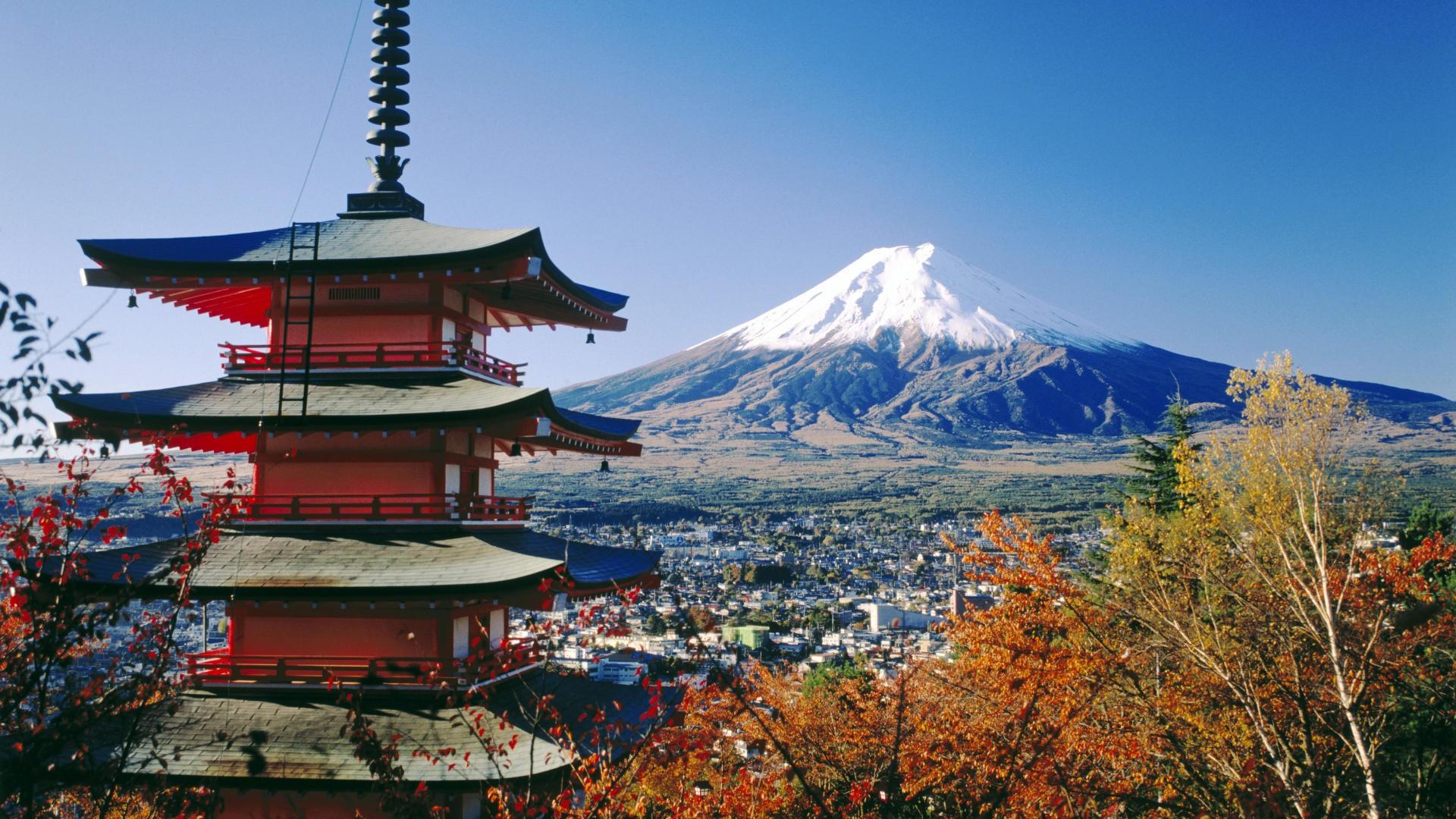 Japan, mount Fuji wallpaper