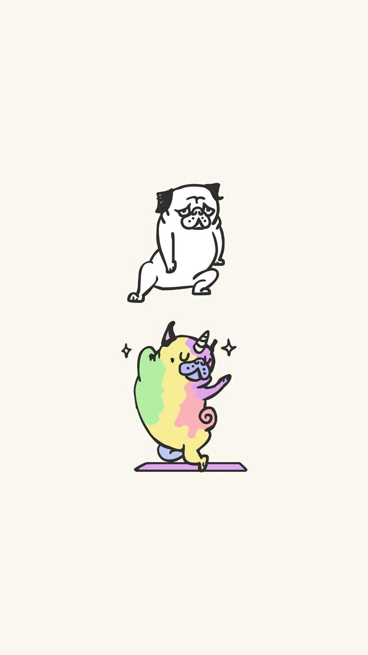 Pug, wallpaper, lockscreen. Wallpaper. Cute dog wallpaper, Dog