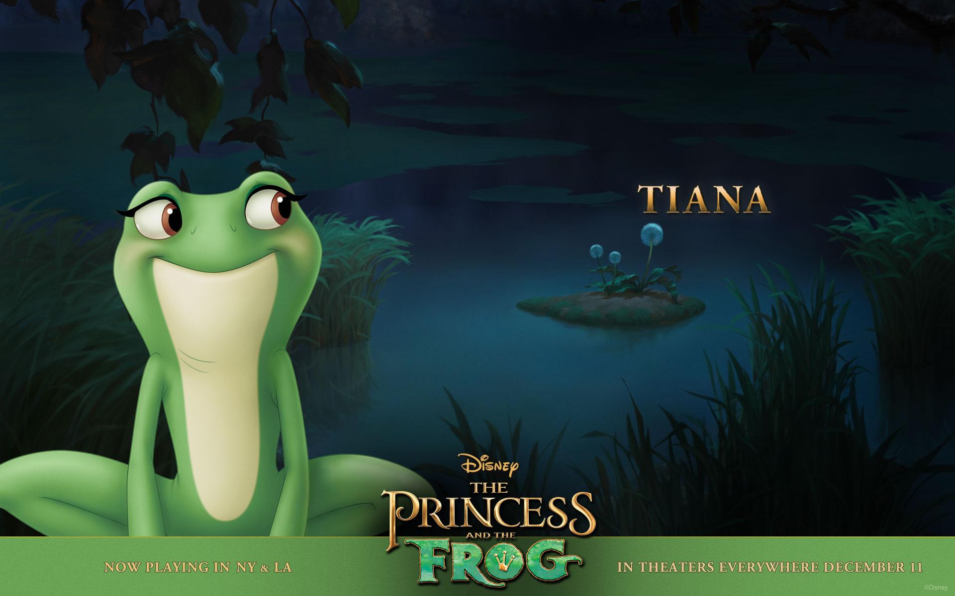 Tiana in the Bayou from Disney's Princess and the Frog Desktop Wallpaper