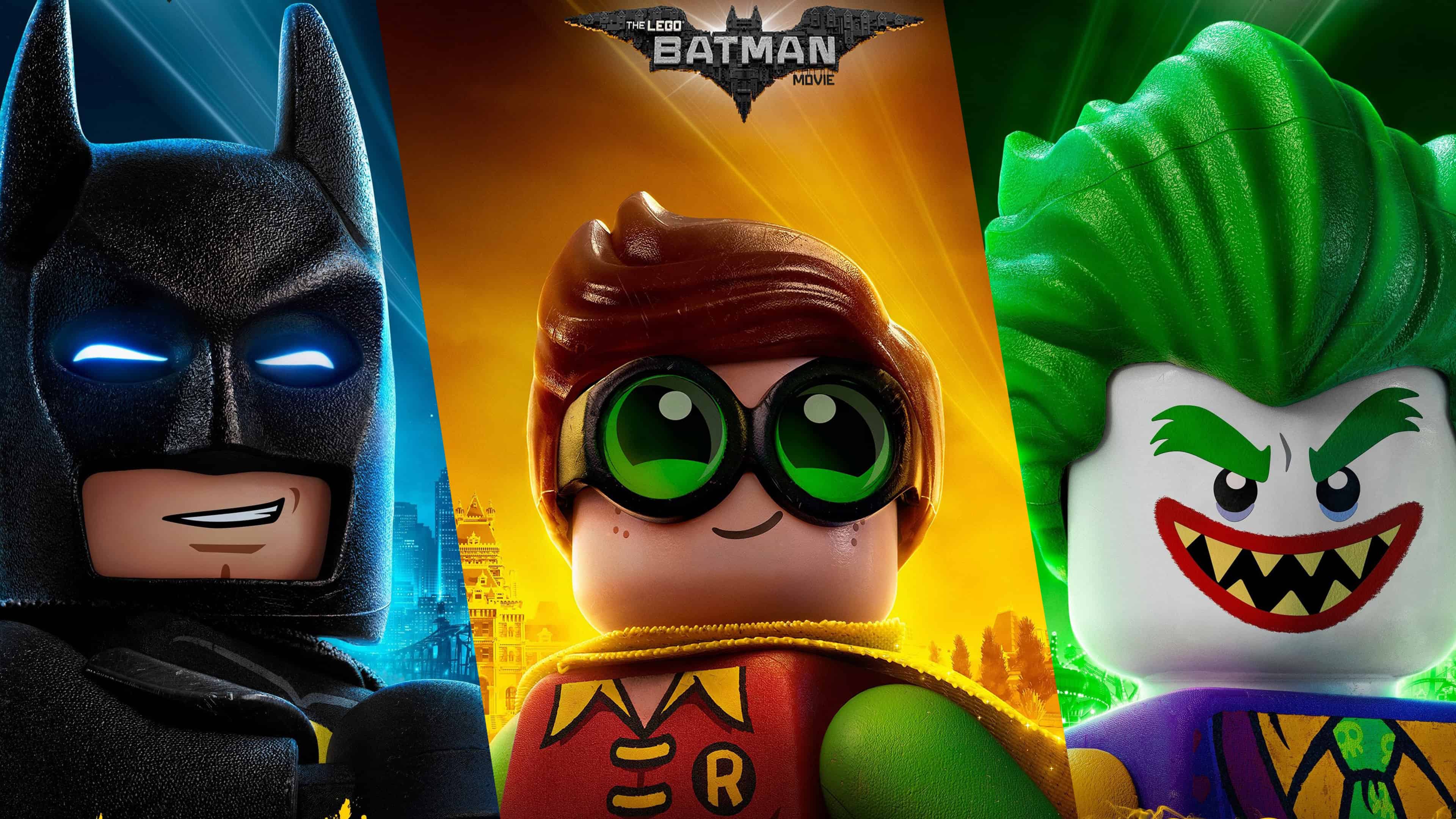 The Lego Batman Movie Joker Robin And Batman UHD 4K Wallpaper