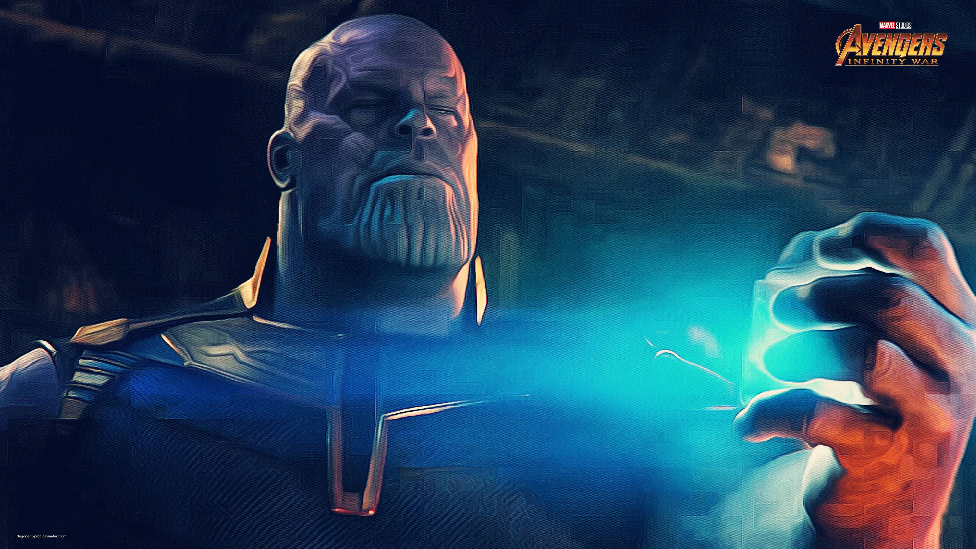 Wallpaper Thanos, Avengers: Infinity War, Movies