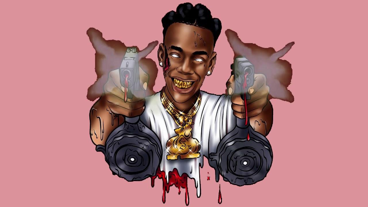 Ynw Melly Cartoon Wallpapers Wallpaper Cave