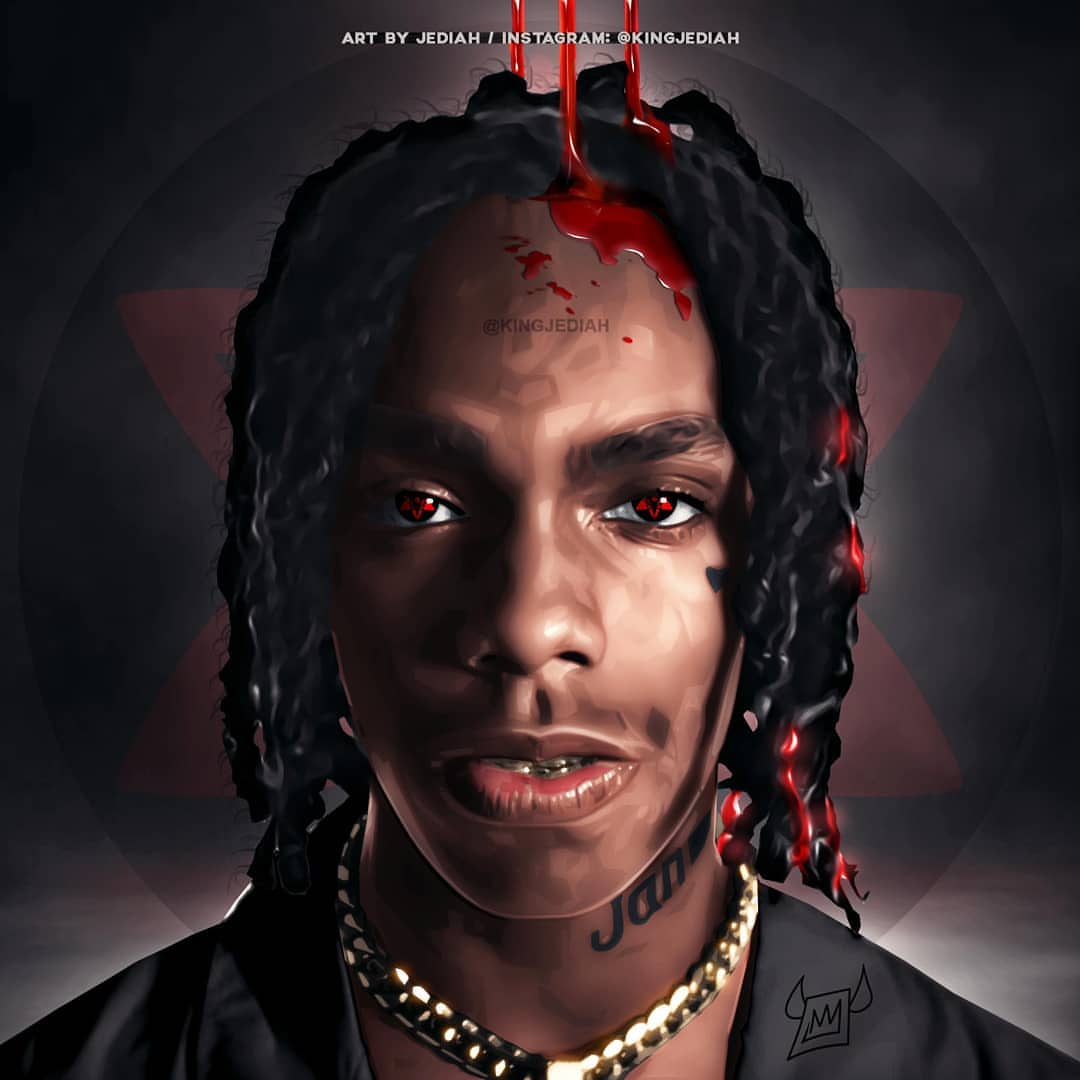 Ynw Melly Cartoon Wallpapers Wallpaper Cave