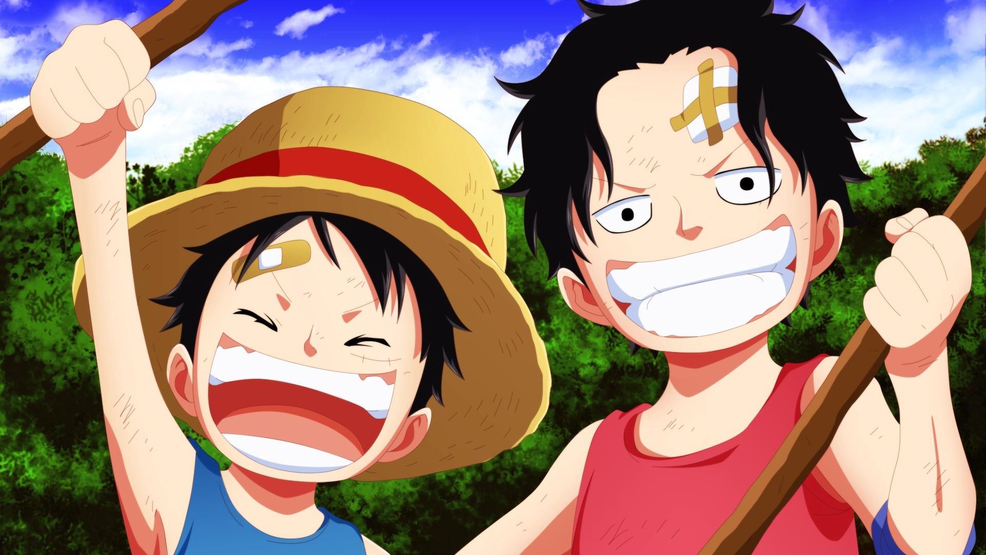 Luffy and Ace HD Wallpaper