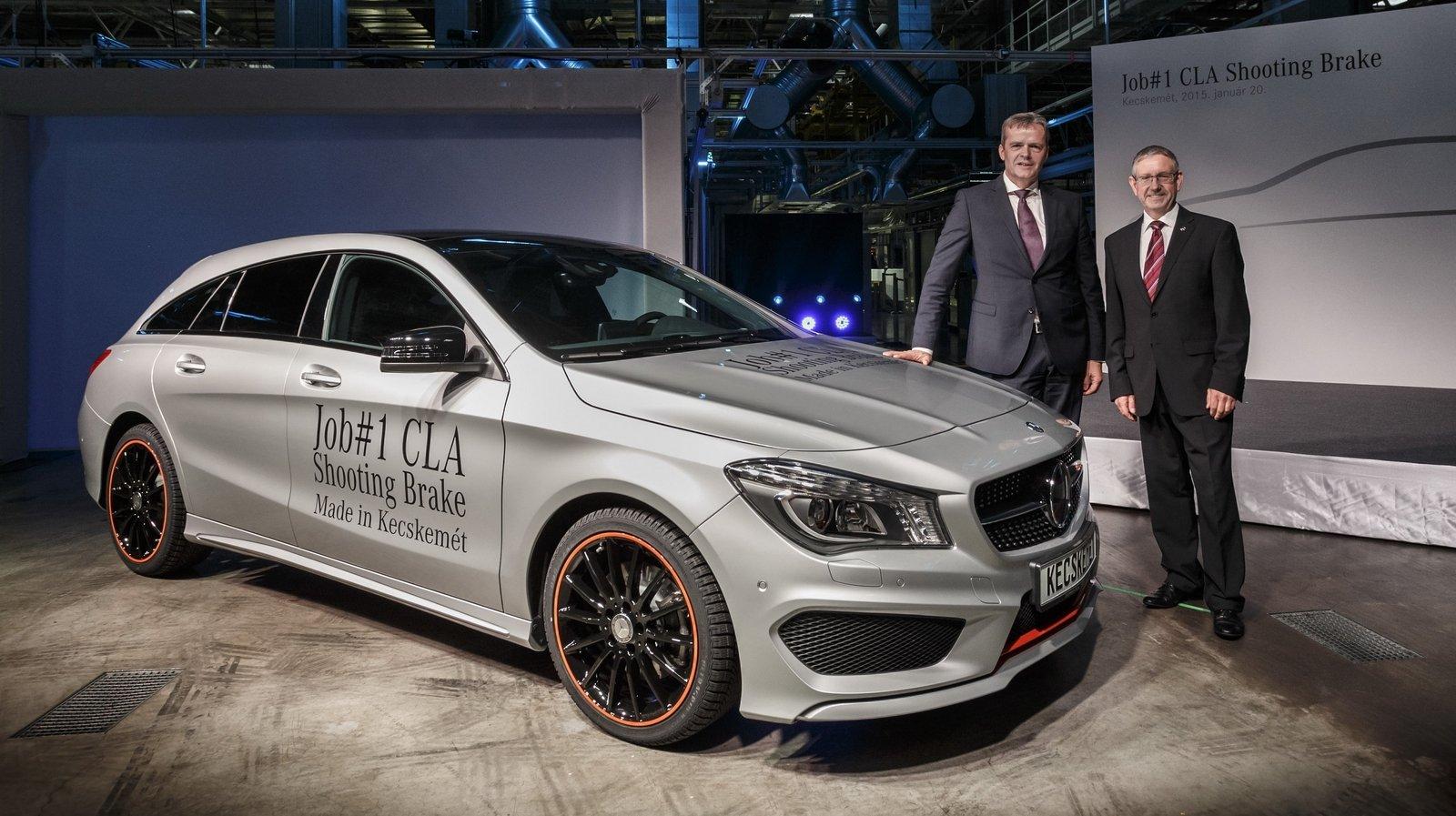 Mercedes Benz CLA Shooting Brake Goes Into Production Picture