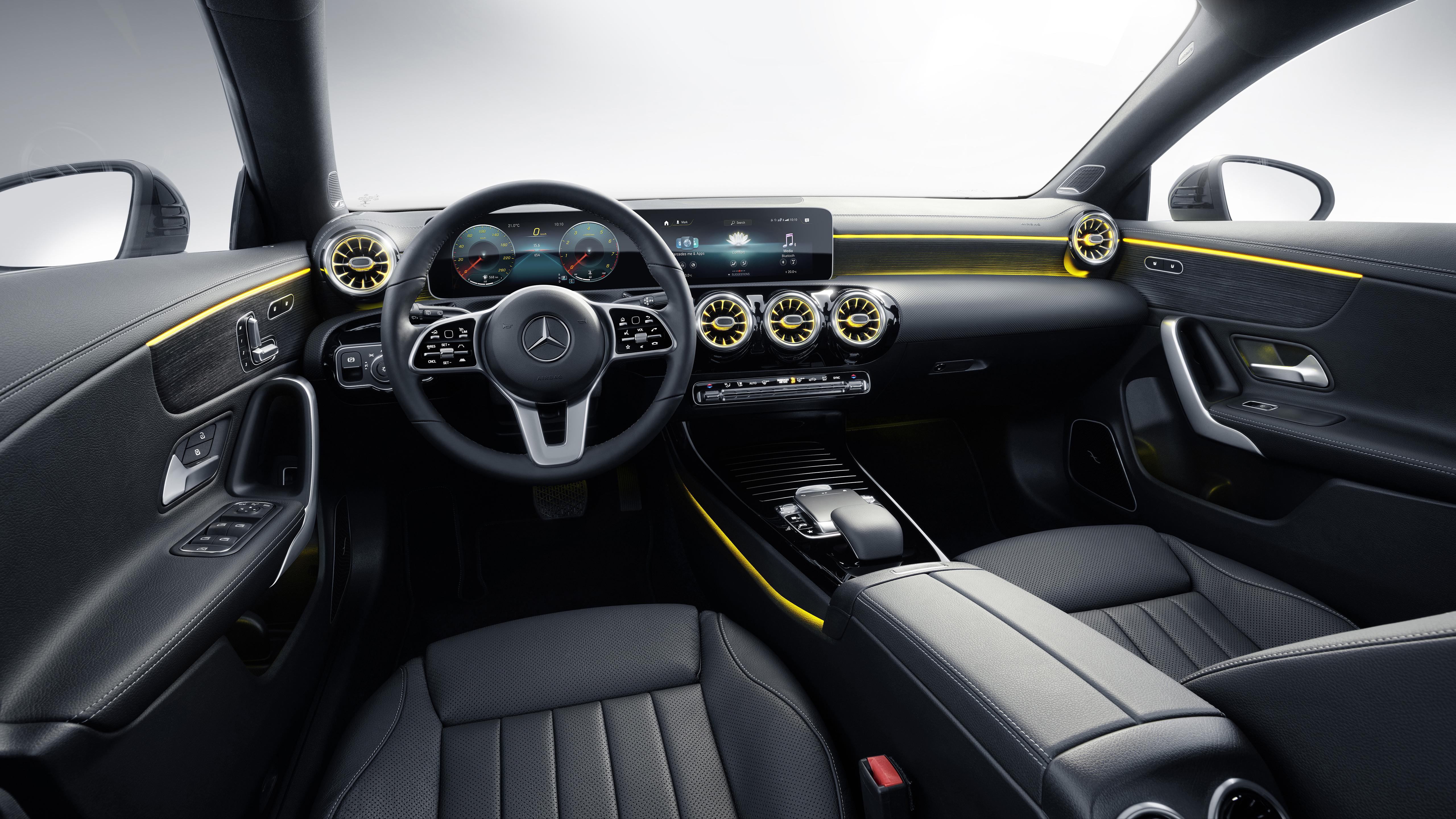 Mercedes Benz CLA Klasse Shooting Brake 2019 5K Interior Wallpaper