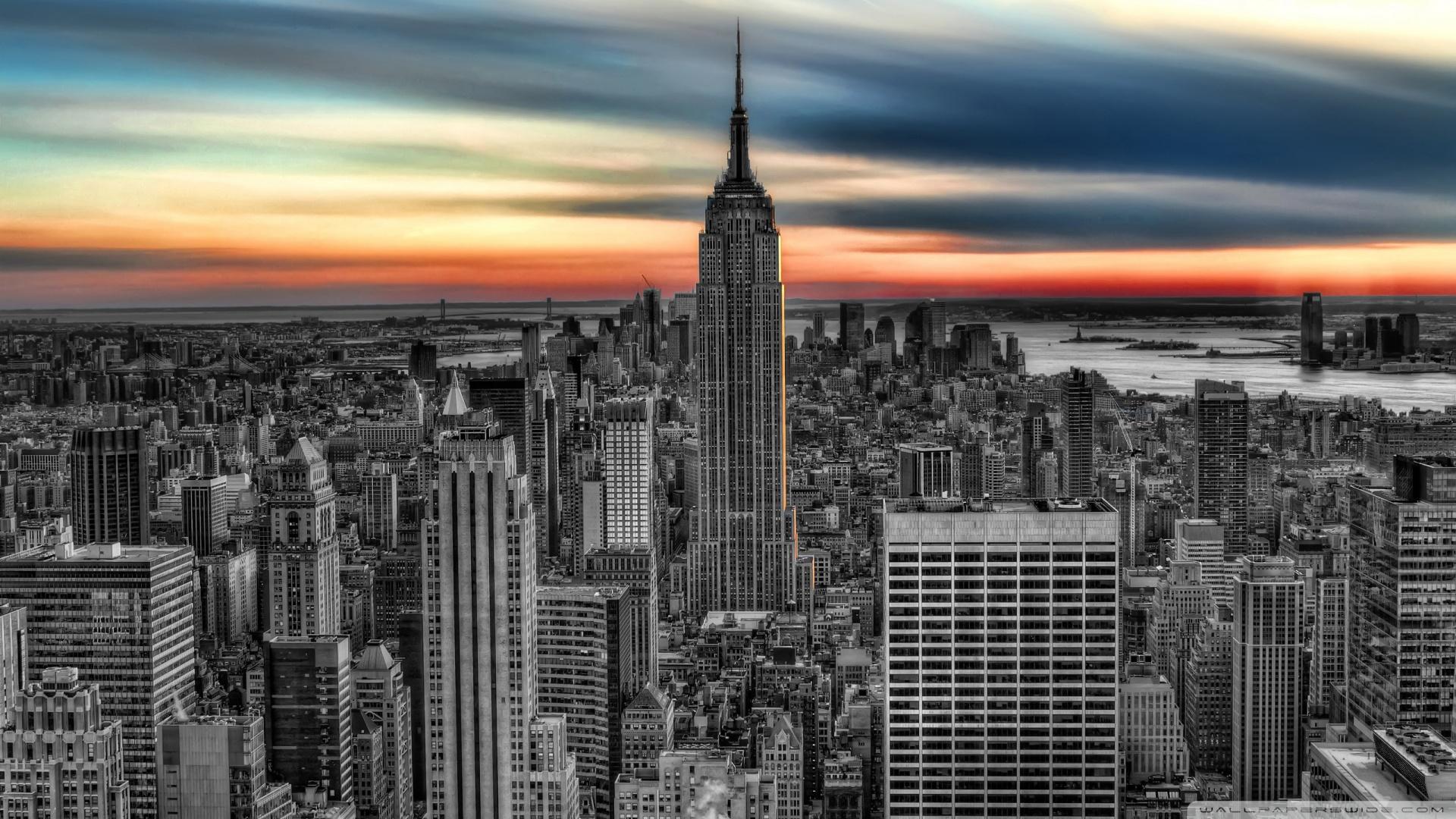 Empire State Building BW Edit ❤ 4K HD Desktop Wallpaper for 4K