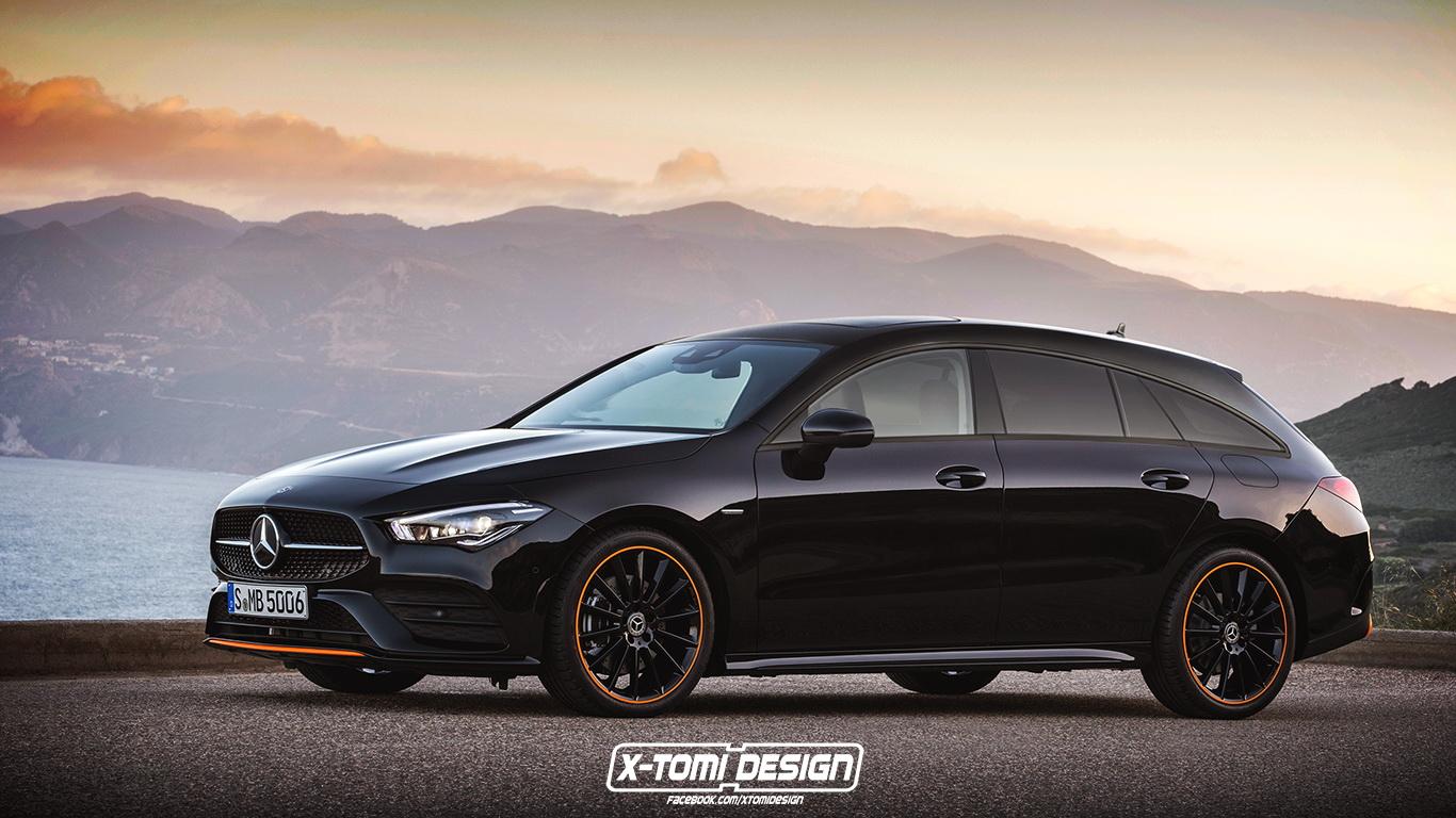 New Mercedes Benz CLA Will Soon Get A Shooting Brake Body And It