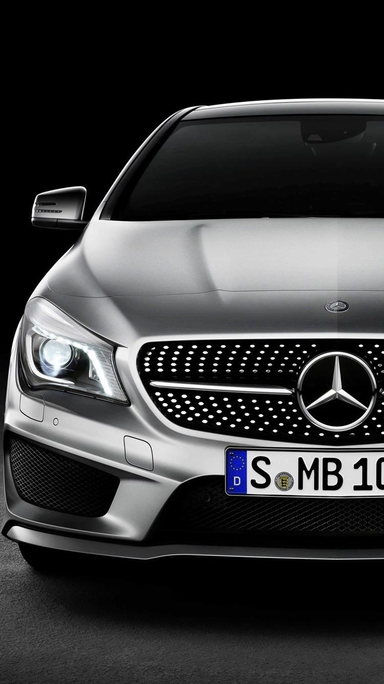 Wallpaper Mercedes Benz CLA Class Car Front View 2560x1600 HD