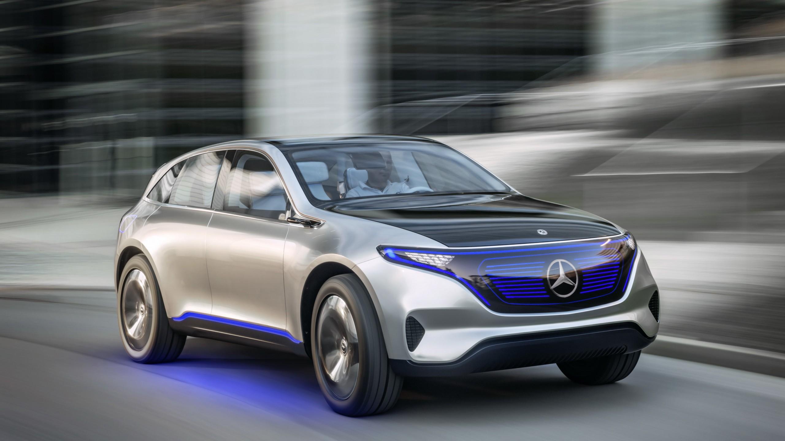 Wallpaper Mercedes Benz EQC, SUV, 2019 Cars, Electric Cars, 4K, Cars
