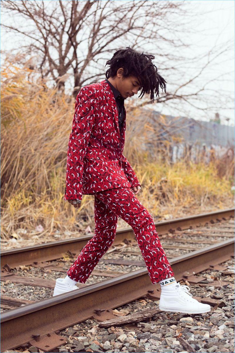 Luka Sabbat Stunts in Flaunt Shoot, Talks Being an Influencer
