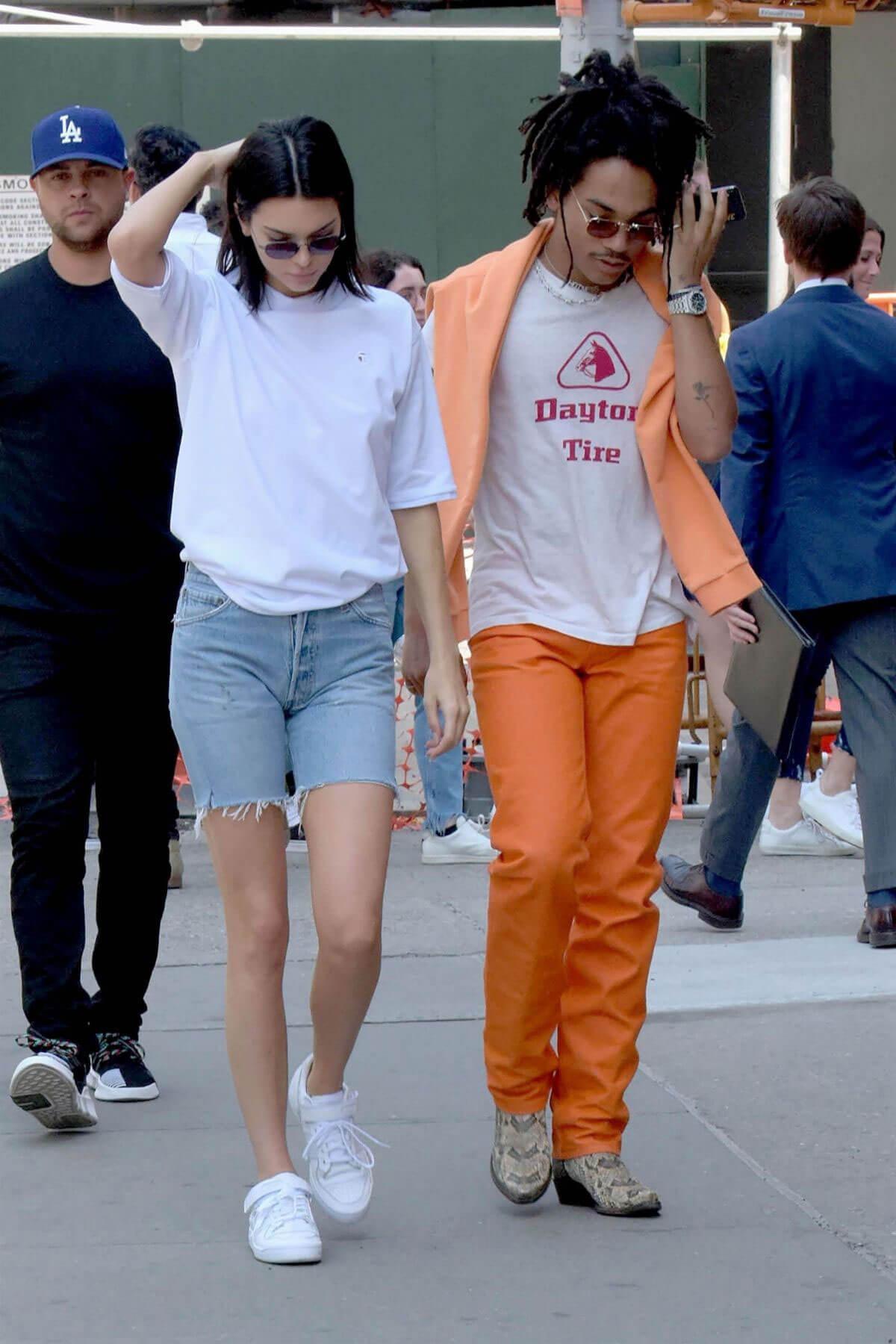 Kendall Jenner And Luka Sabbat Stills Out In New York 2018 05 09