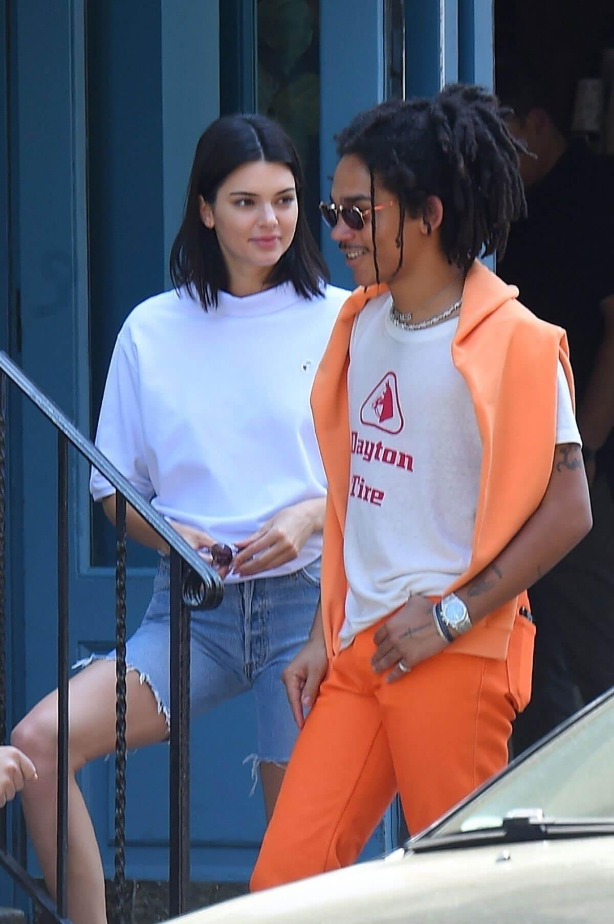 Kendall Jenner And Luka Sabbat Stills Out In New York 2018 05 09