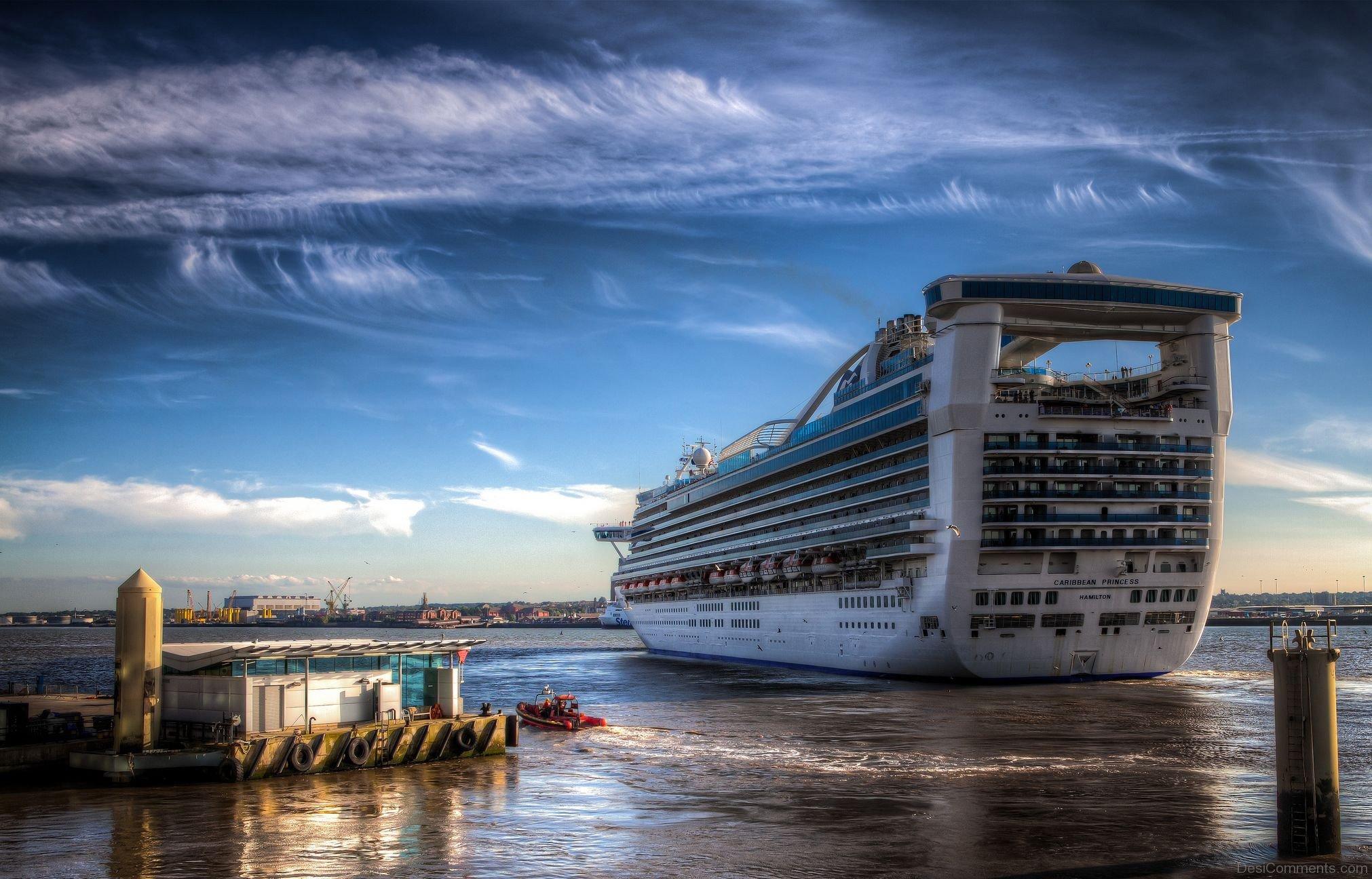 Caribbean Princess Cruise Ship Wallpaper