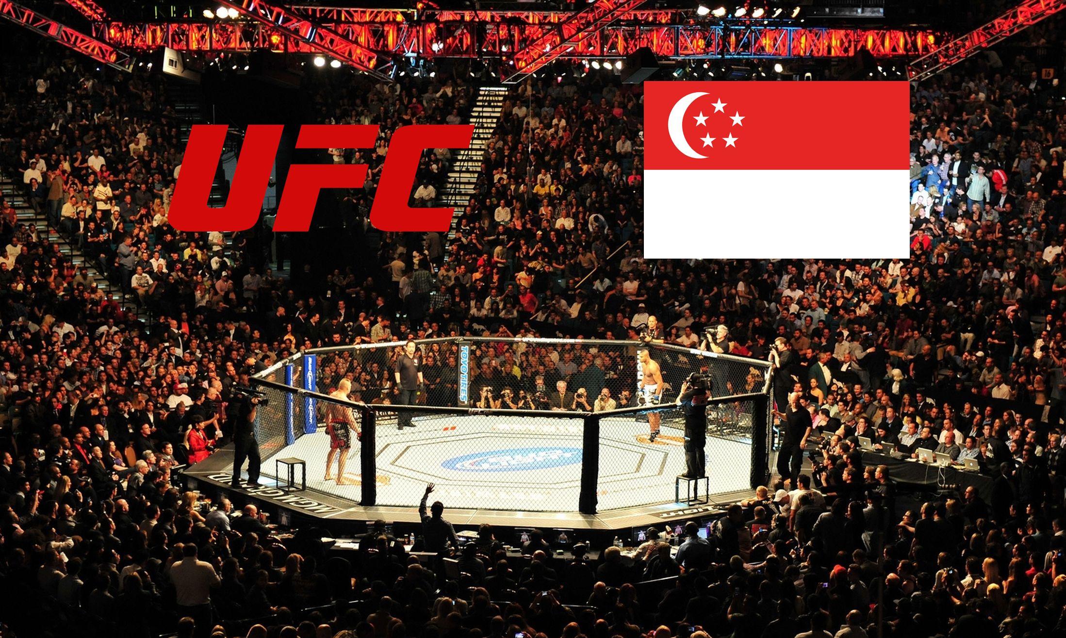 Tickets For UFC Fight Night Singapore To Go On Sale Next Month