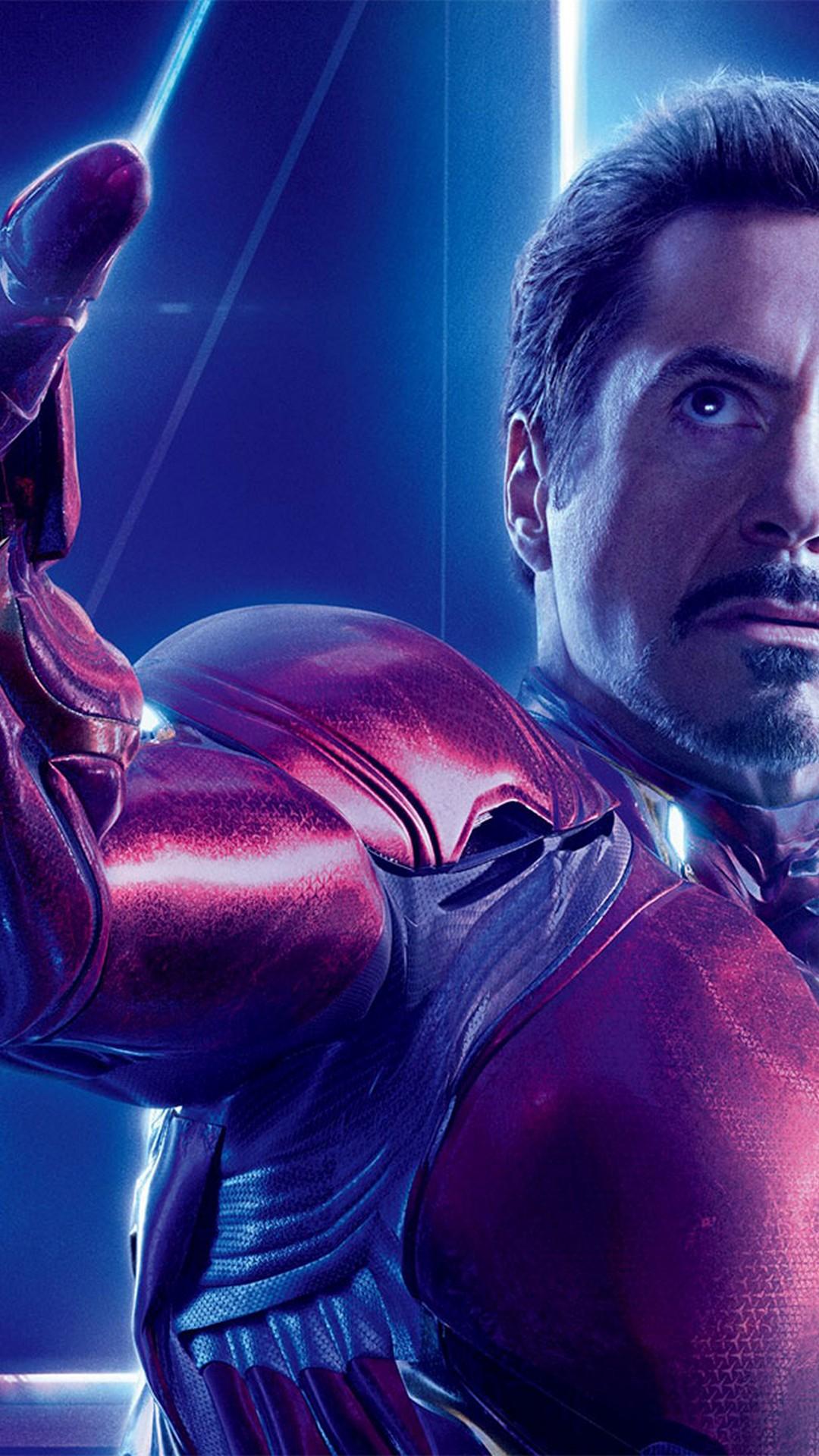 Iron Man Avengers Endgame iPhone Wallpaper Movie Poster