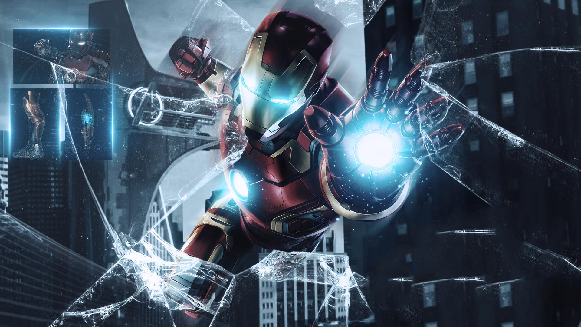 Iron Man Avengers Endgame Poster, HD Superheroes, 4k Wallpaper