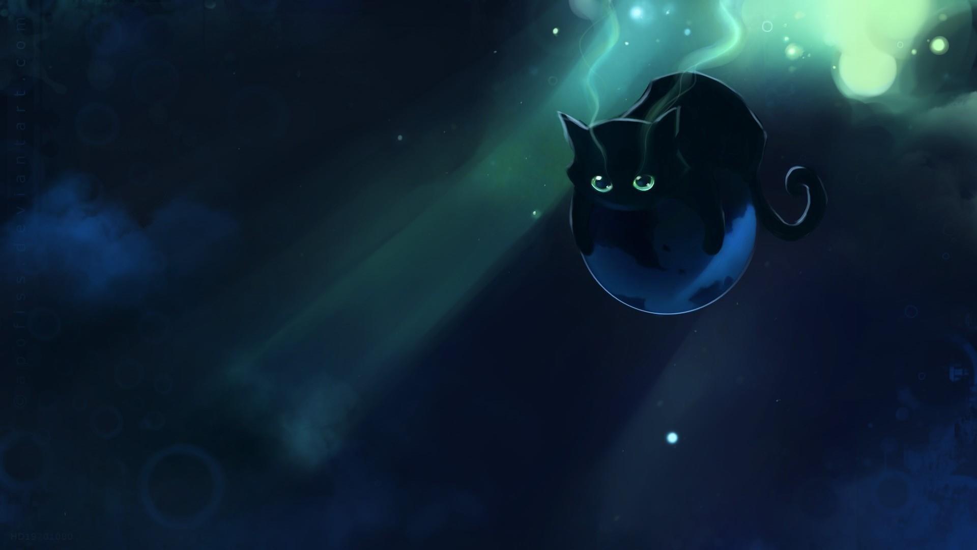 Black Cat Wallpaper background picture