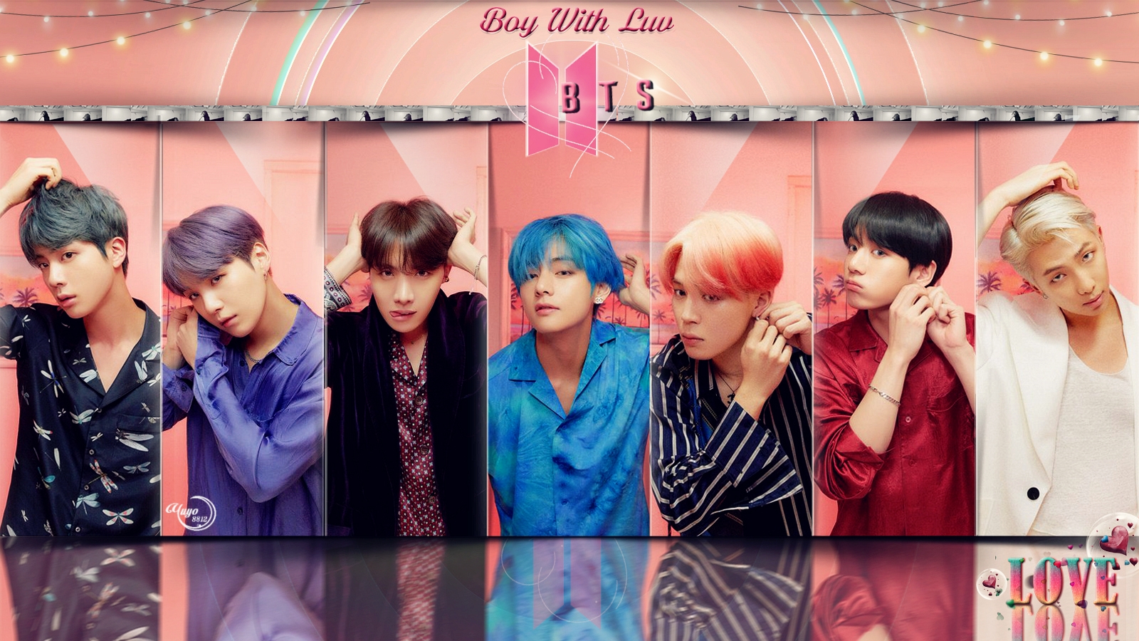  BTS  Boy  With Luv  Wallpapers  Wallpaper  Cave