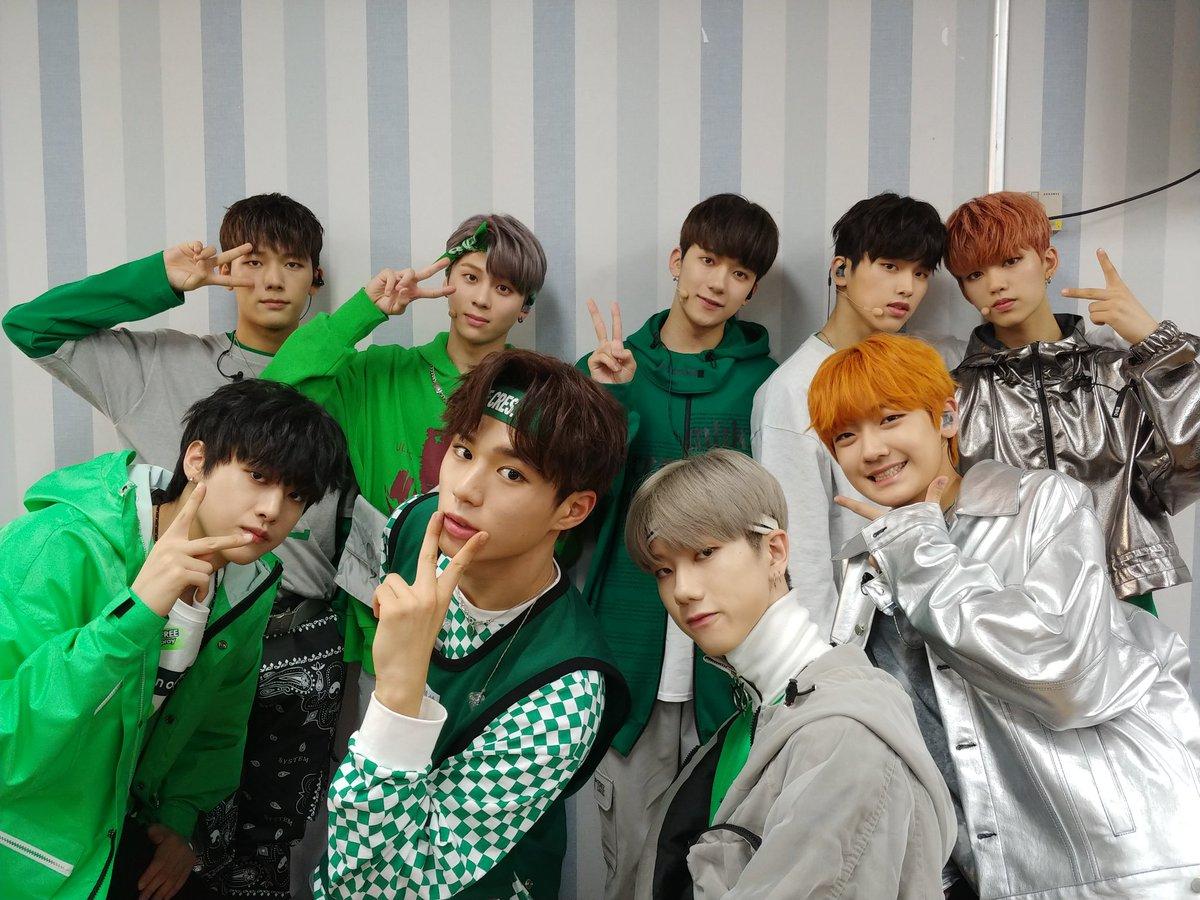 1THE9(원더나인) - 오늘 KBS2 뮤직뱅크에서 원더나인(1THE9