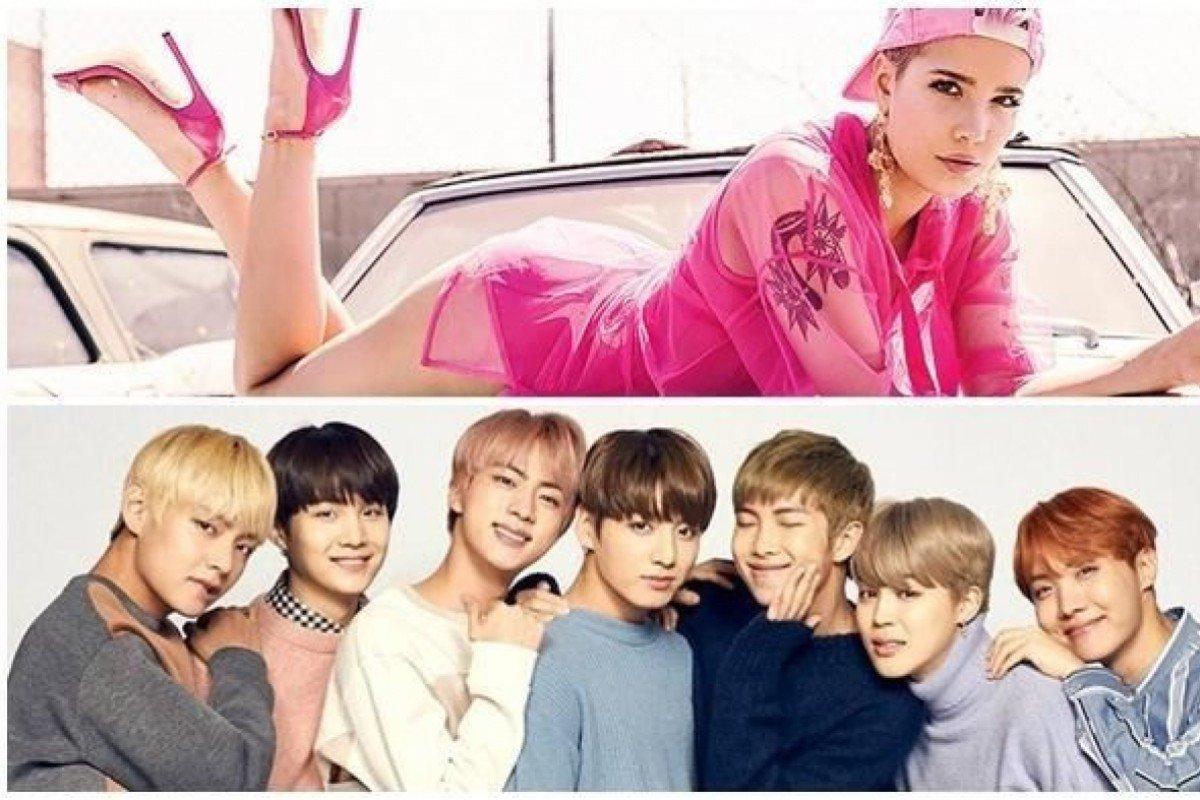 K Pop Band BTS Team Up With US Singer Halsey On New Music Track 'Boy
