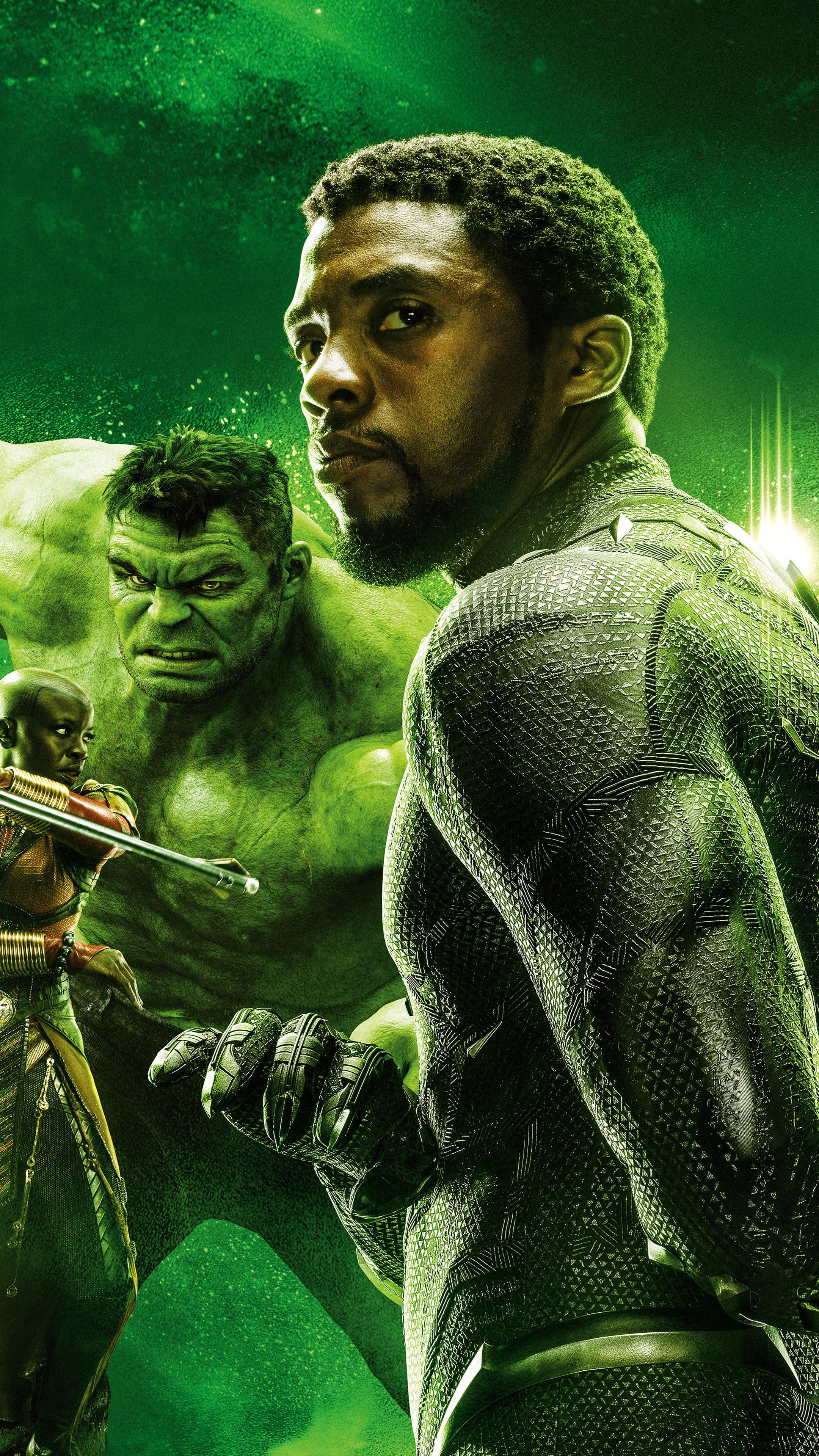 Download Hulk & Black Panther In Avengers Endgame Free Pure