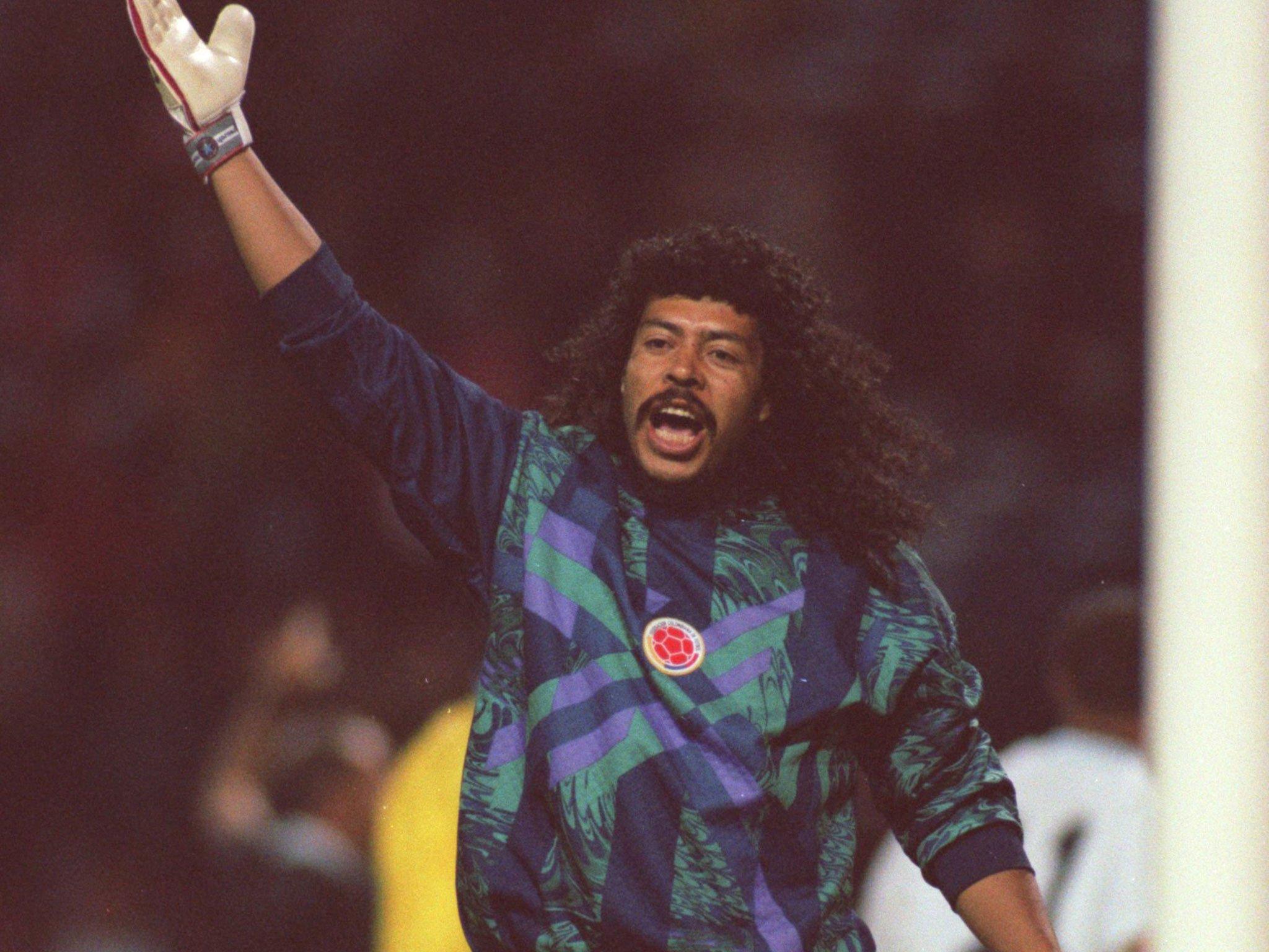 Rene Higuita recreates the infamous scorpion kick on it's 20th