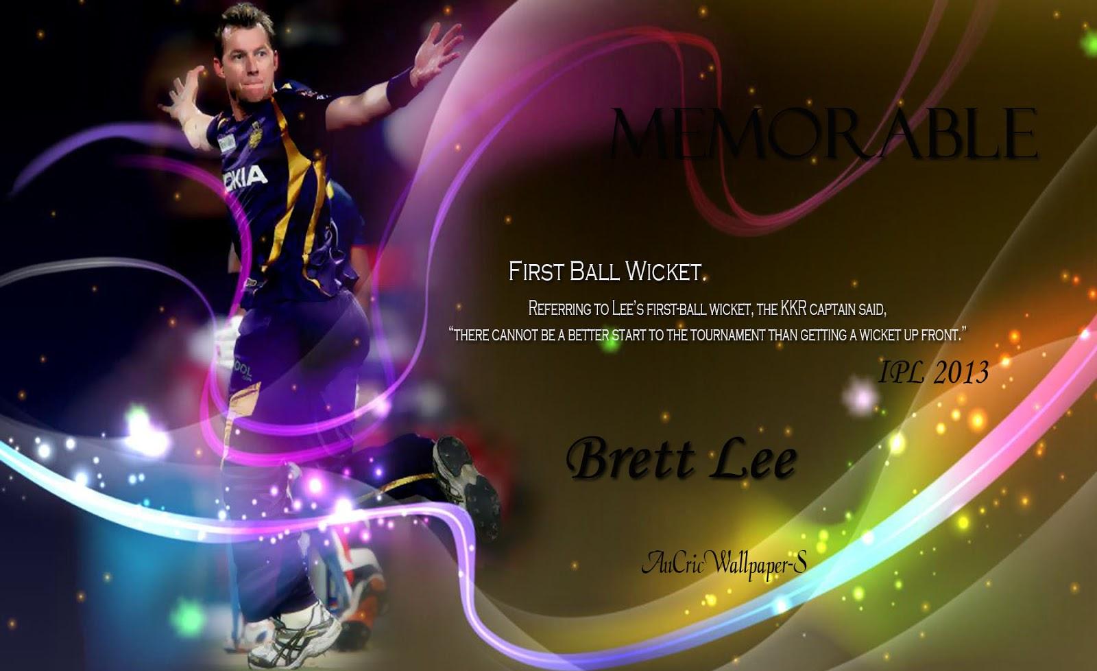 Australian Cricket Team Wallpaper: Brett Lee Wallpaper HD Cricket