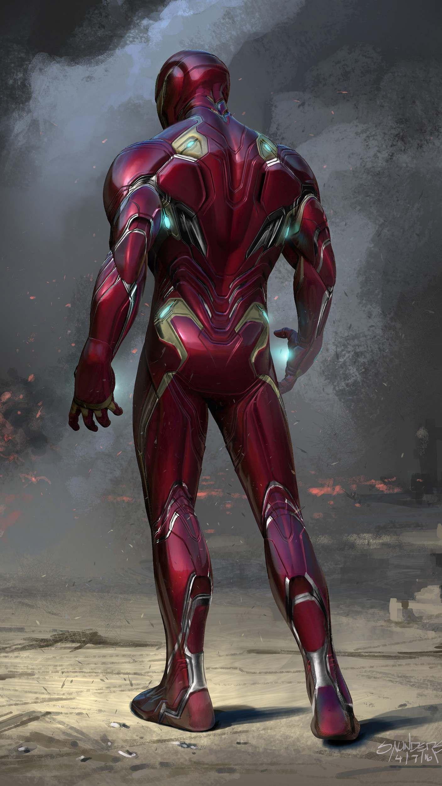 Nano Tech Suit Iron Man iPhone Wallpaper. Iron man avengers, Iron