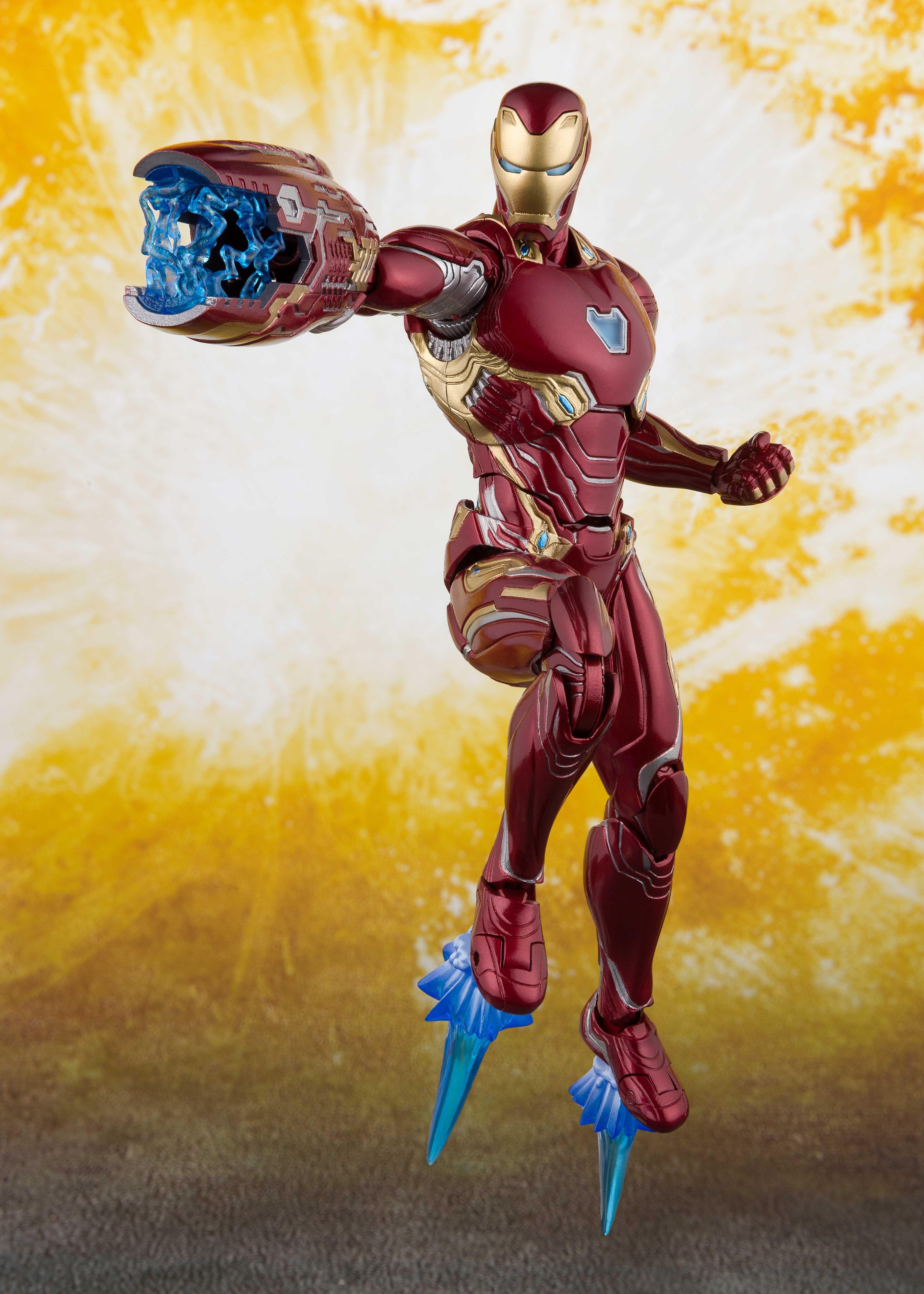 Bandai S.H.Figuarts Iron Man Mk50 & Tamashii Stage Avengers