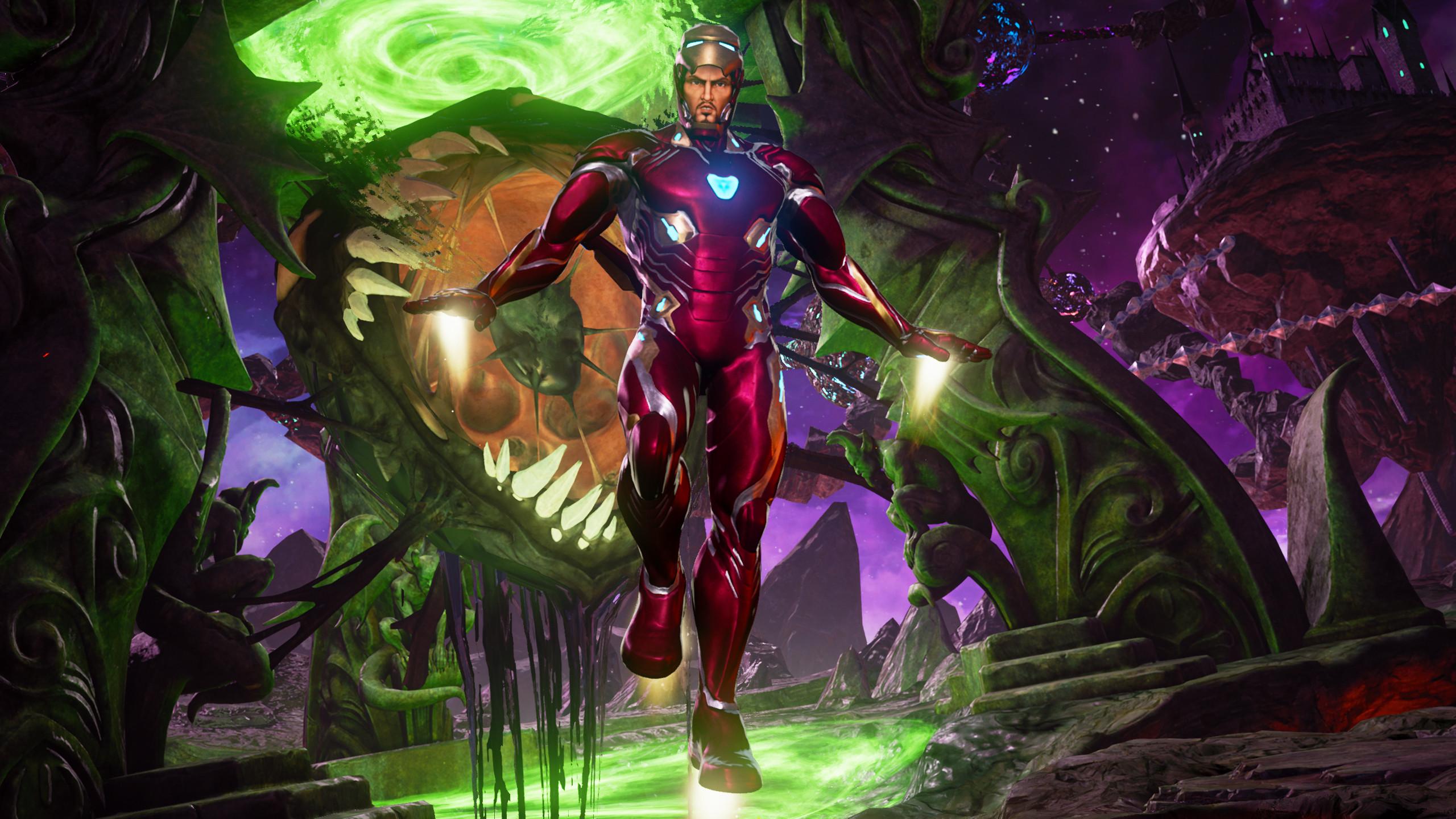 Infinity War Iron Man Mk 50. Marvel vs. Capcom: Infinite Skin Mods